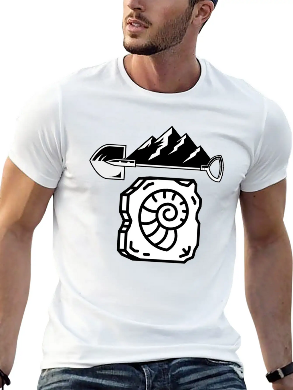 Mining Stones Geology Collection Essential Cotton Tee For Daily Outfits – Unisex Style