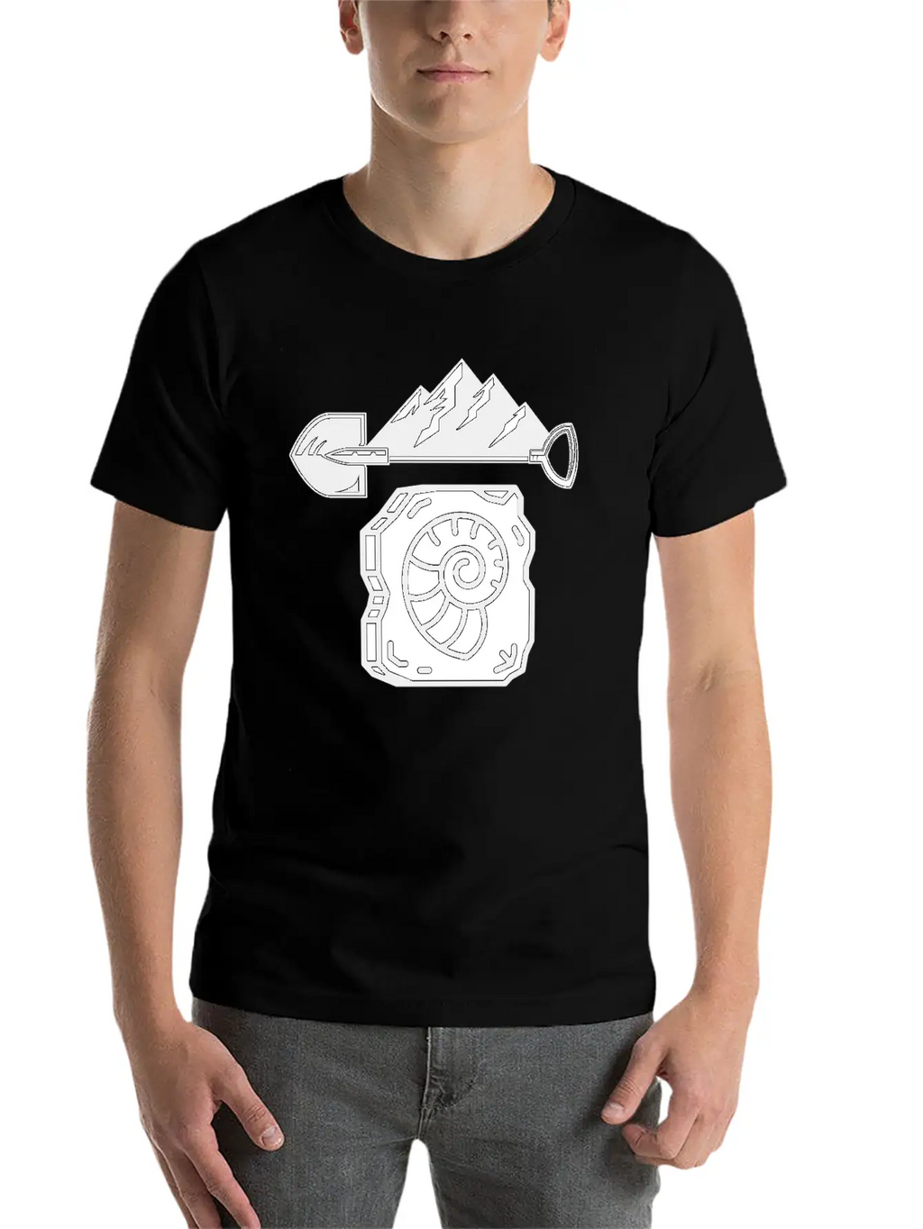 Mining Stones Geology Collection Essential Cotton Tee For Daily Outfits – Unisex Style