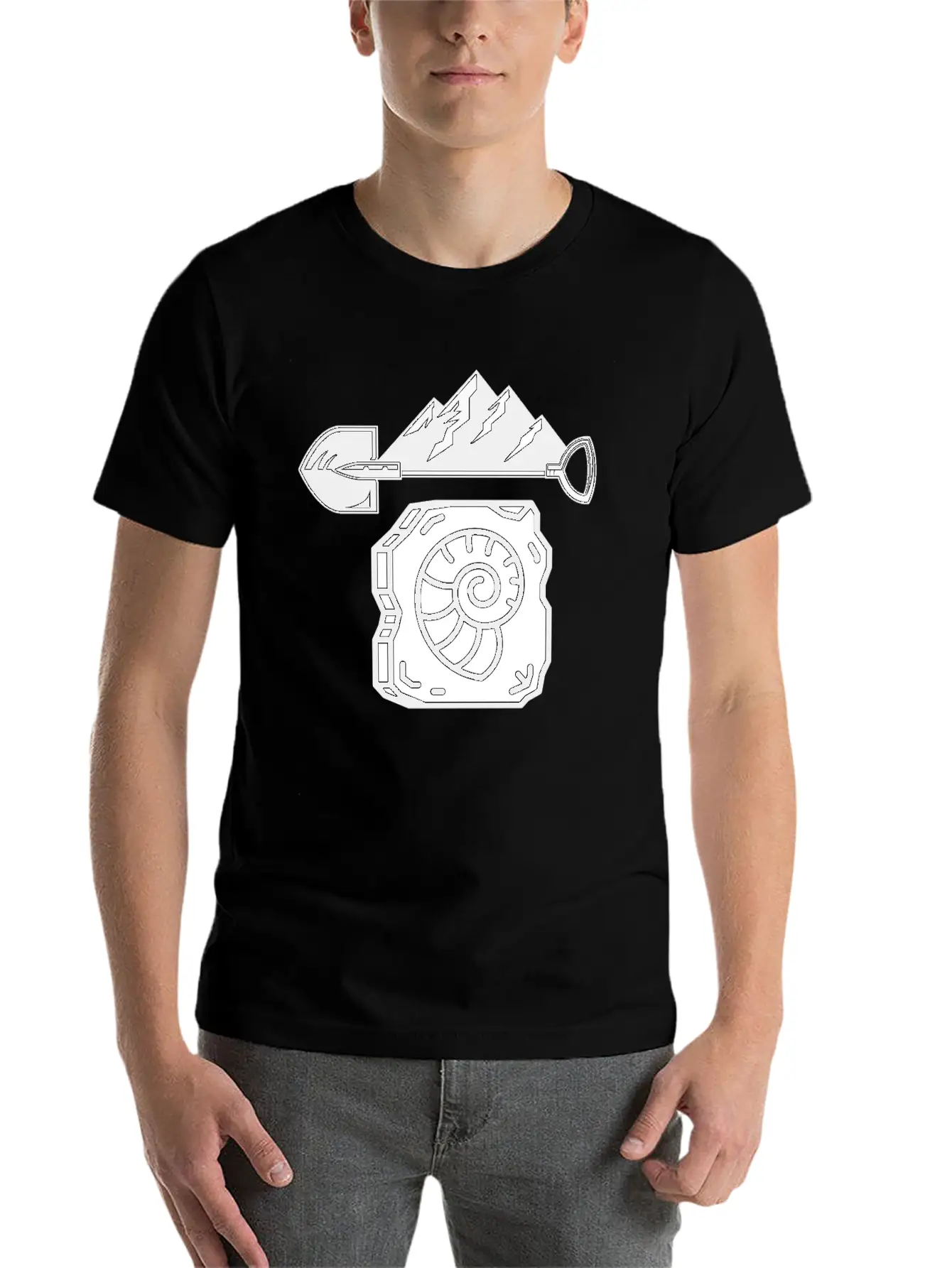 Mining Stones Geology Collection Essential Cotton Tee For Daily Outfits – Unisex Style
