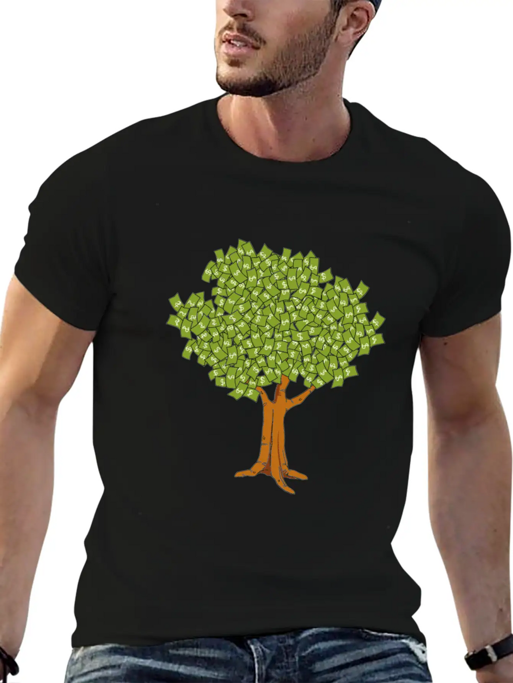Miscellaneous Money Tree Unisex Casual T-Shirt – Clean Design For Daily Comfort