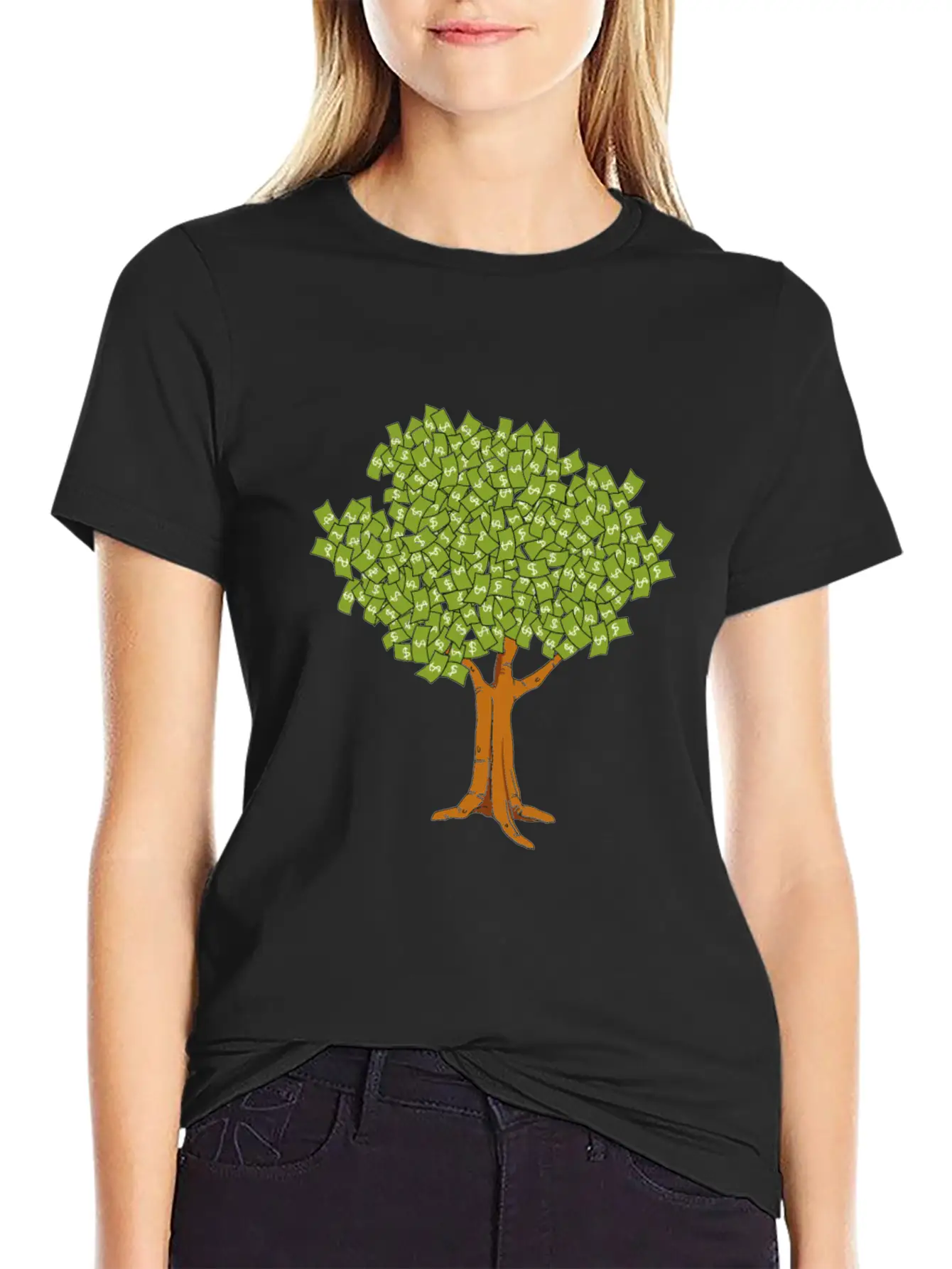 Miscellaneous Money Tree Unisex Casual T-Shirt – Clean Design For Daily Comfort