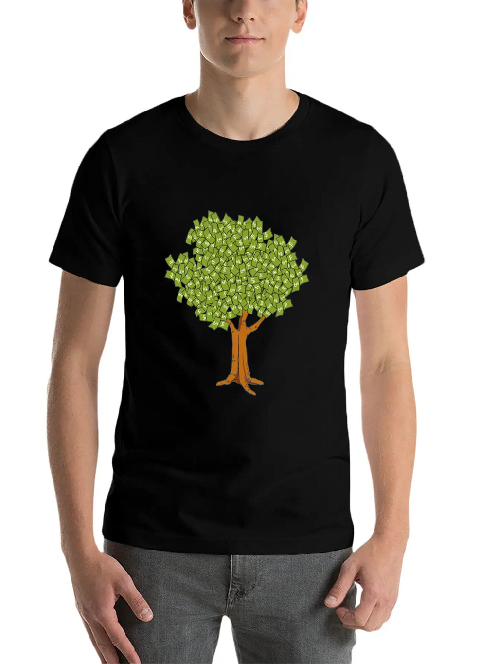 Miscellaneous Money Tree Unisex Casual T-Shirt – Clean Design For Daily Comfort