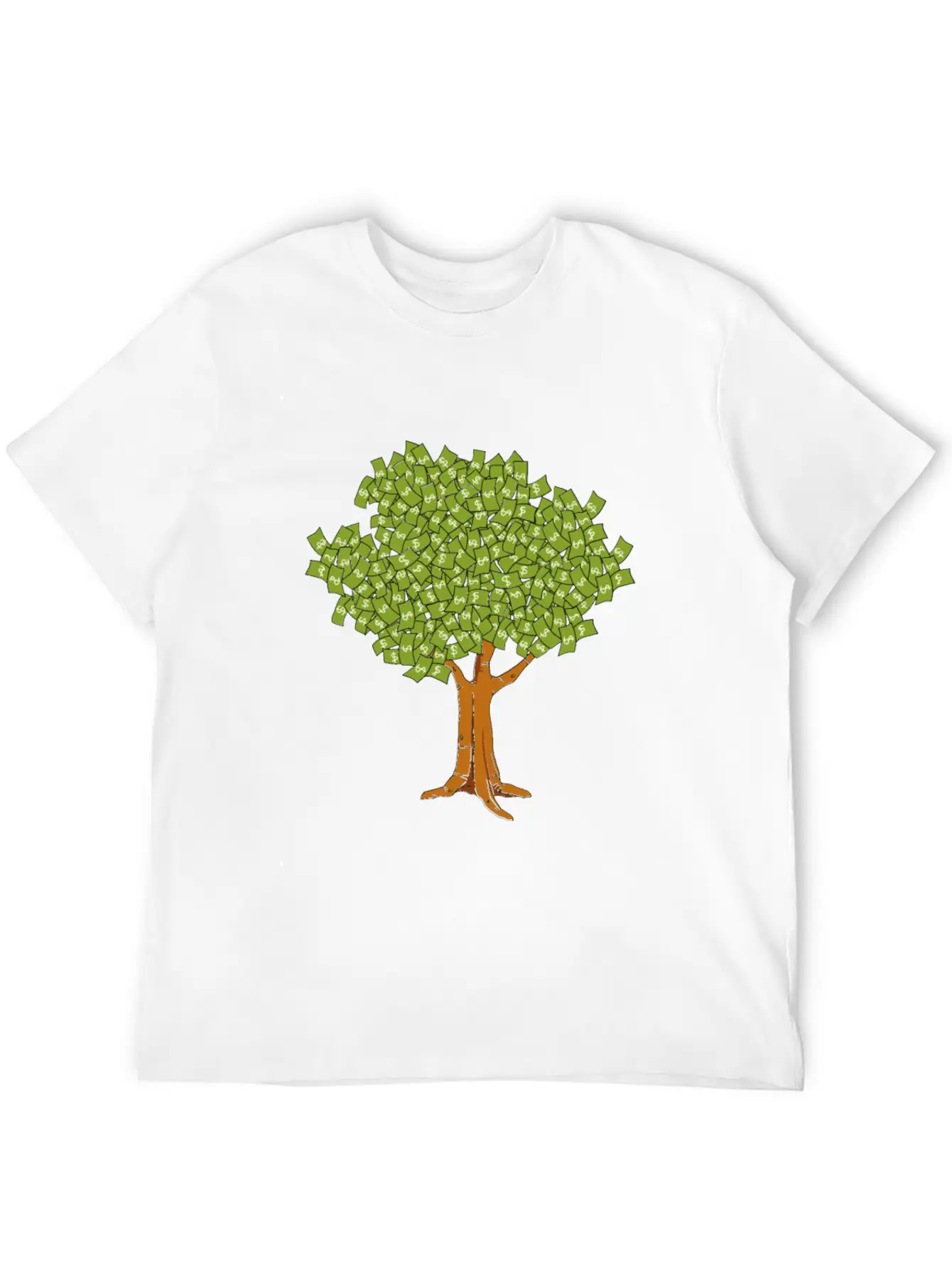 Miscellaneous Money Tree Unisex Casual T-Shirt – Clean Design For Daily Comfort