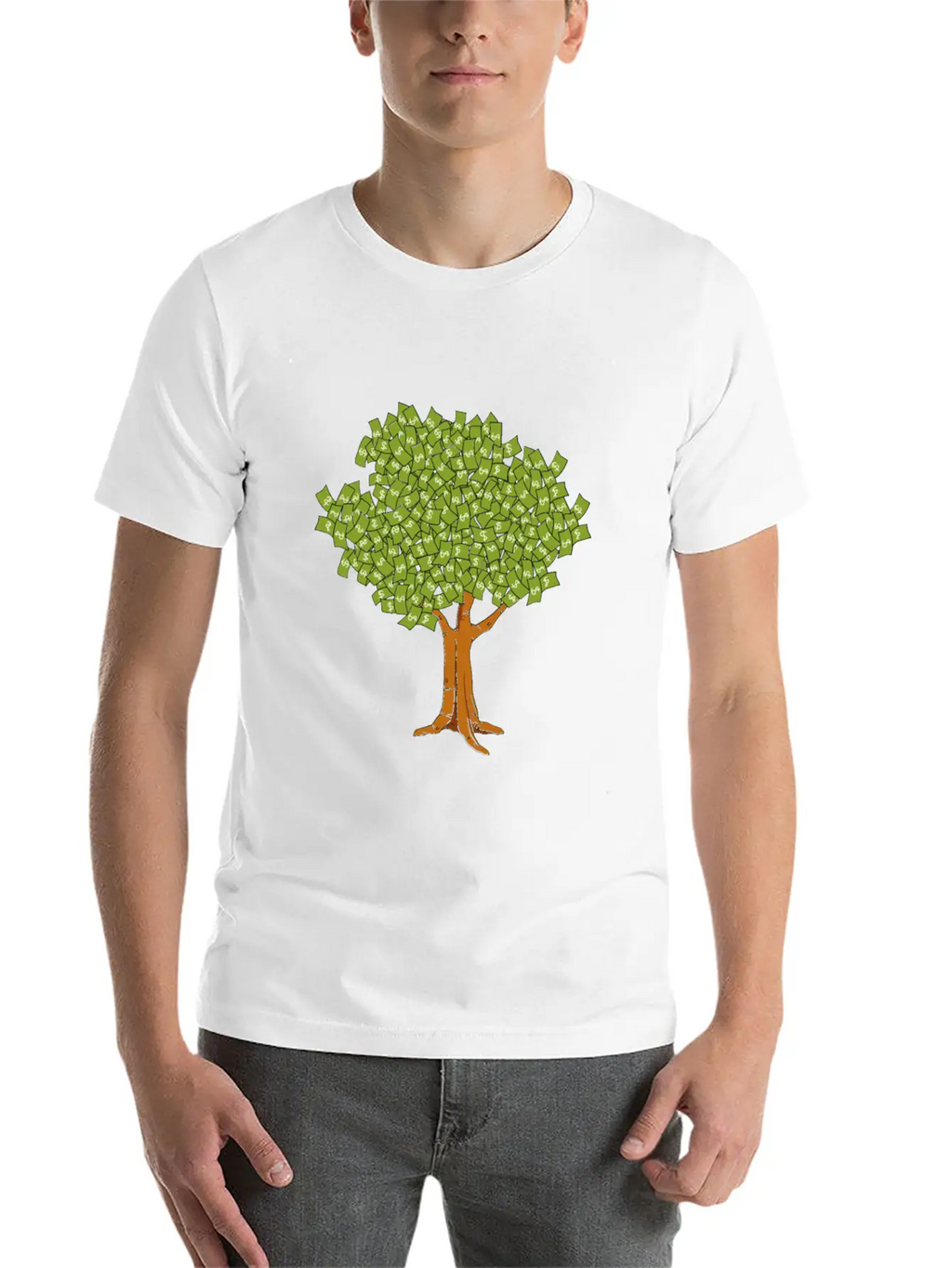 Miscellaneous Money Tree Unisex Casual T-Shirt – Clean Design For Daily Comfort