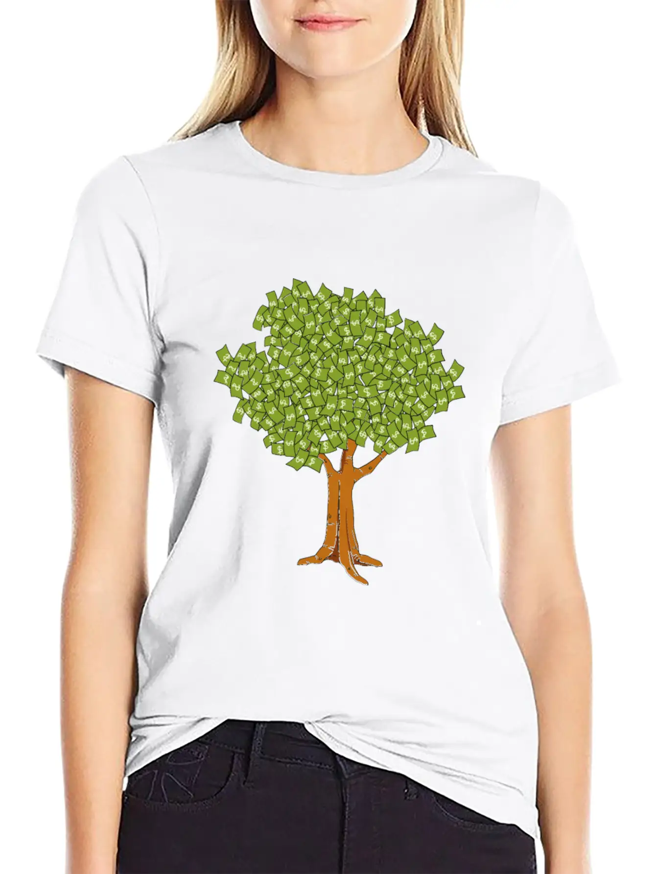 Miscellaneous Money Tree Unisex Casual T-Shirt – Clean Design For Daily Comfort