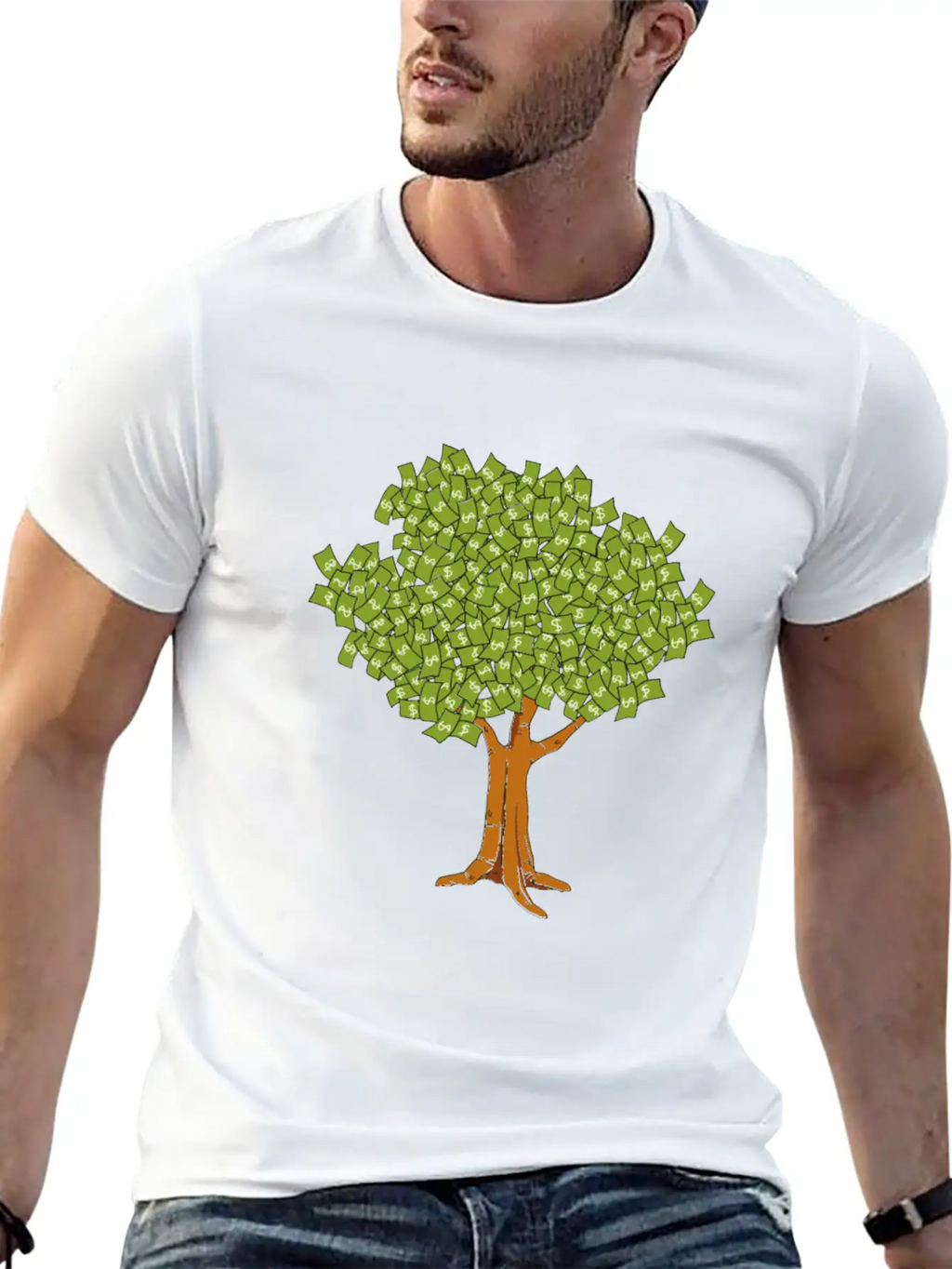 Miscellaneous Money Tree Unisex Casual T-Shirt – Clean Design For Daily Comfort