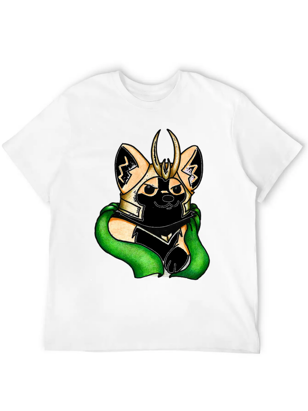 Mischief Corgi Sweatshirt Unisex Casual T-Shirt – Clean Design For Daily Comfort