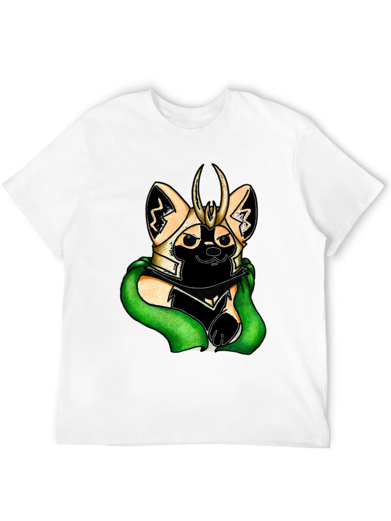 Mischief Corgi Sweatshirt Unisex Casual T-Shirt – Clean Design For Daily Comfort