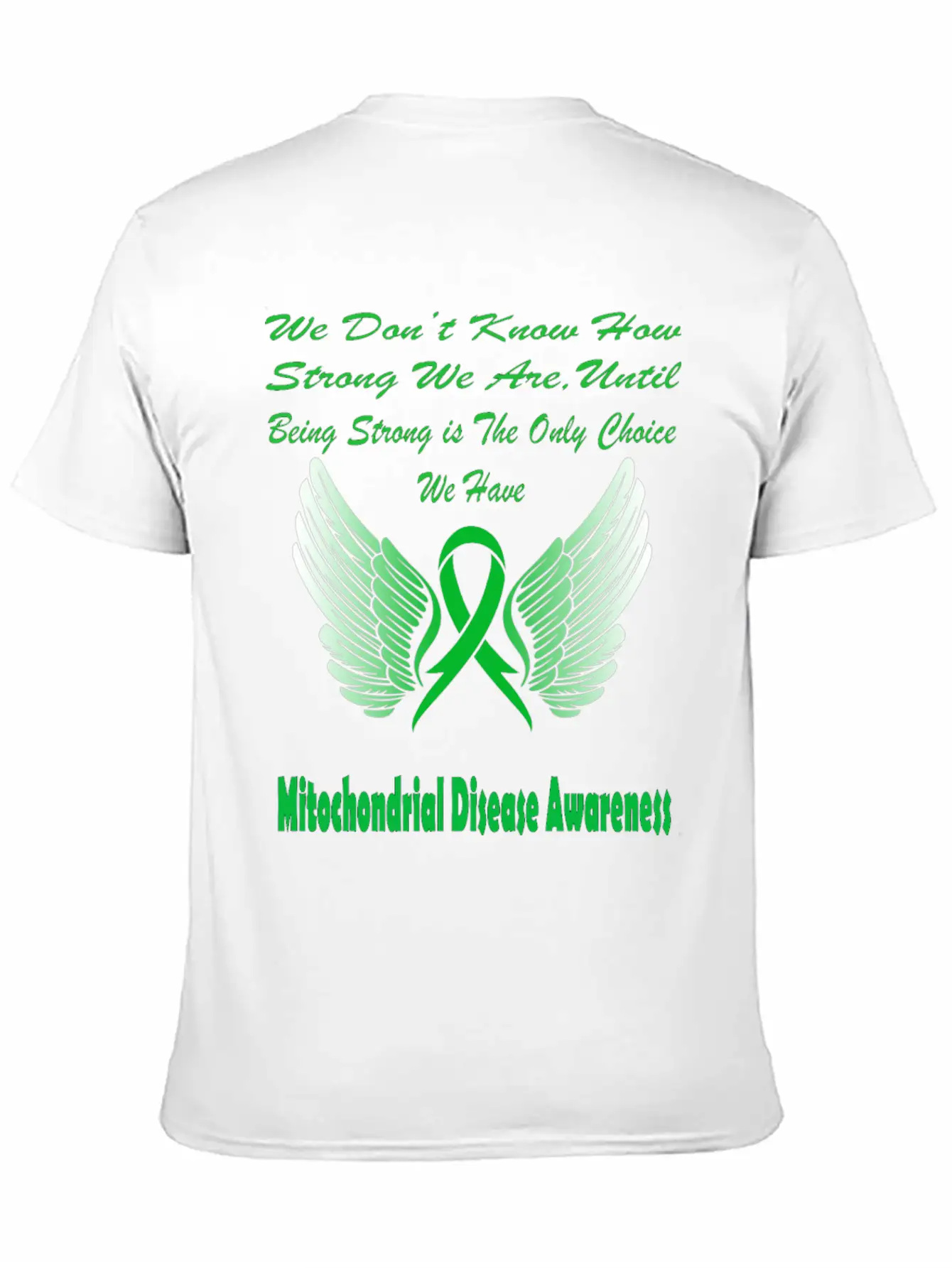Mitochondrial Awareness Unisex Casual T-Shirt – Clean Design For Daily Comfort