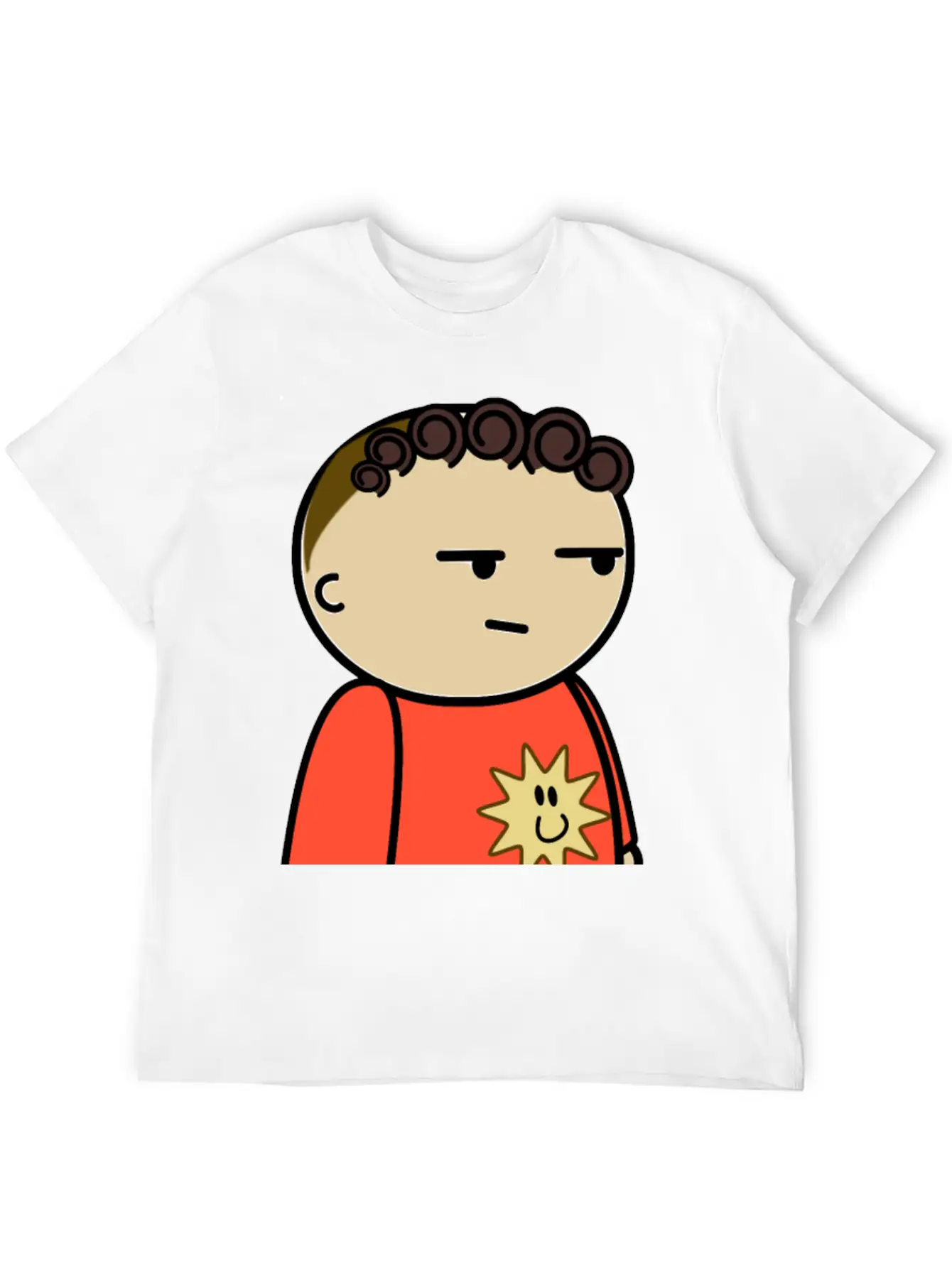 Mix And Match Character Jordan Suspicious Side Breathable Soft Cotton T-Shirt – Timeless Casual Look