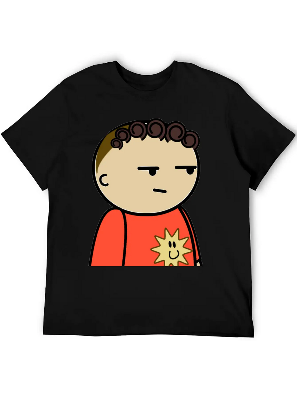 Mix And Match Character Jordan Suspicious Side Breathable Soft Cotton T-Shirt – Timeless Casual Look