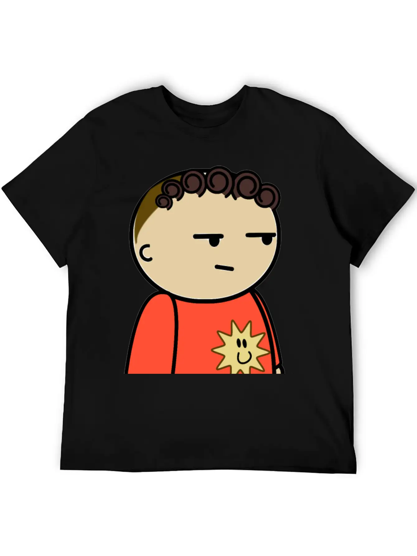 Mix And Match Character Jordan Suspicious Side Breathable Soft Cotton T-Shirt – Timeless Casual Look