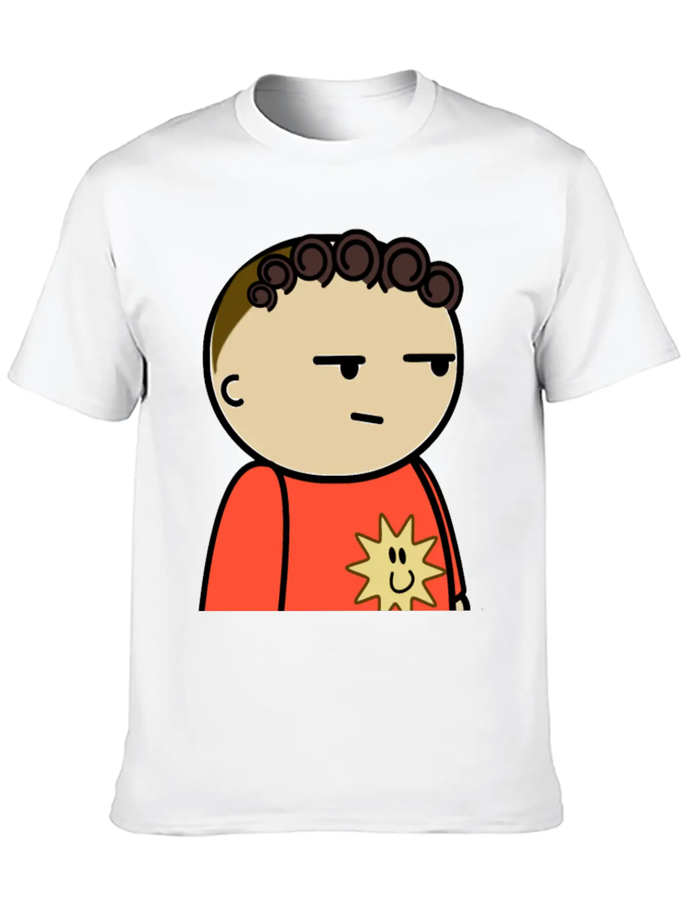 Mix And Match Character Jordan Suspicious Side Breathable Soft Cotton T-Shirt – Timeless Casual Look