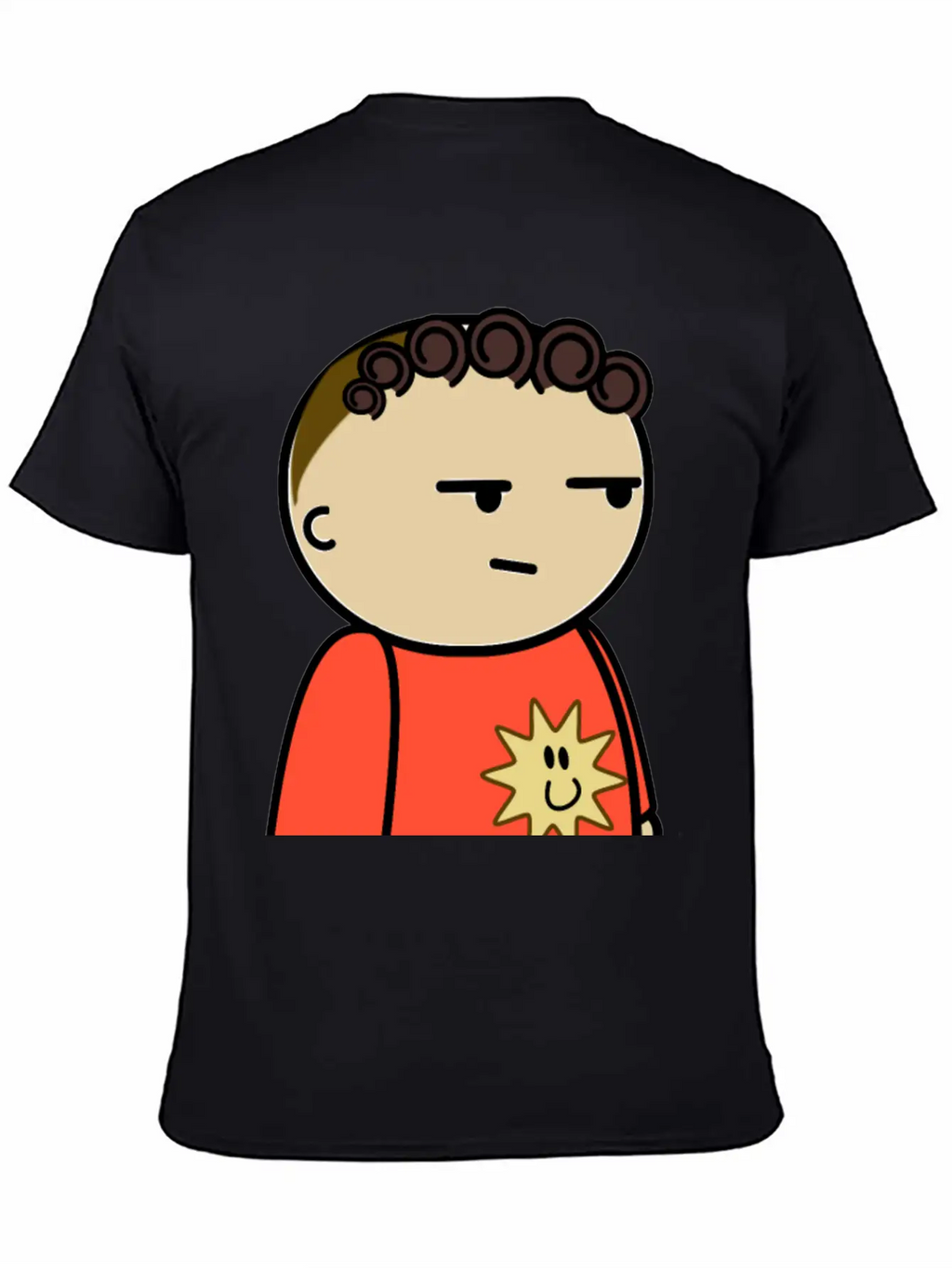 Mix And Match Character Jordan Suspicious Side Breathable Soft Cotton T-Shirt – Timeless Casual Look