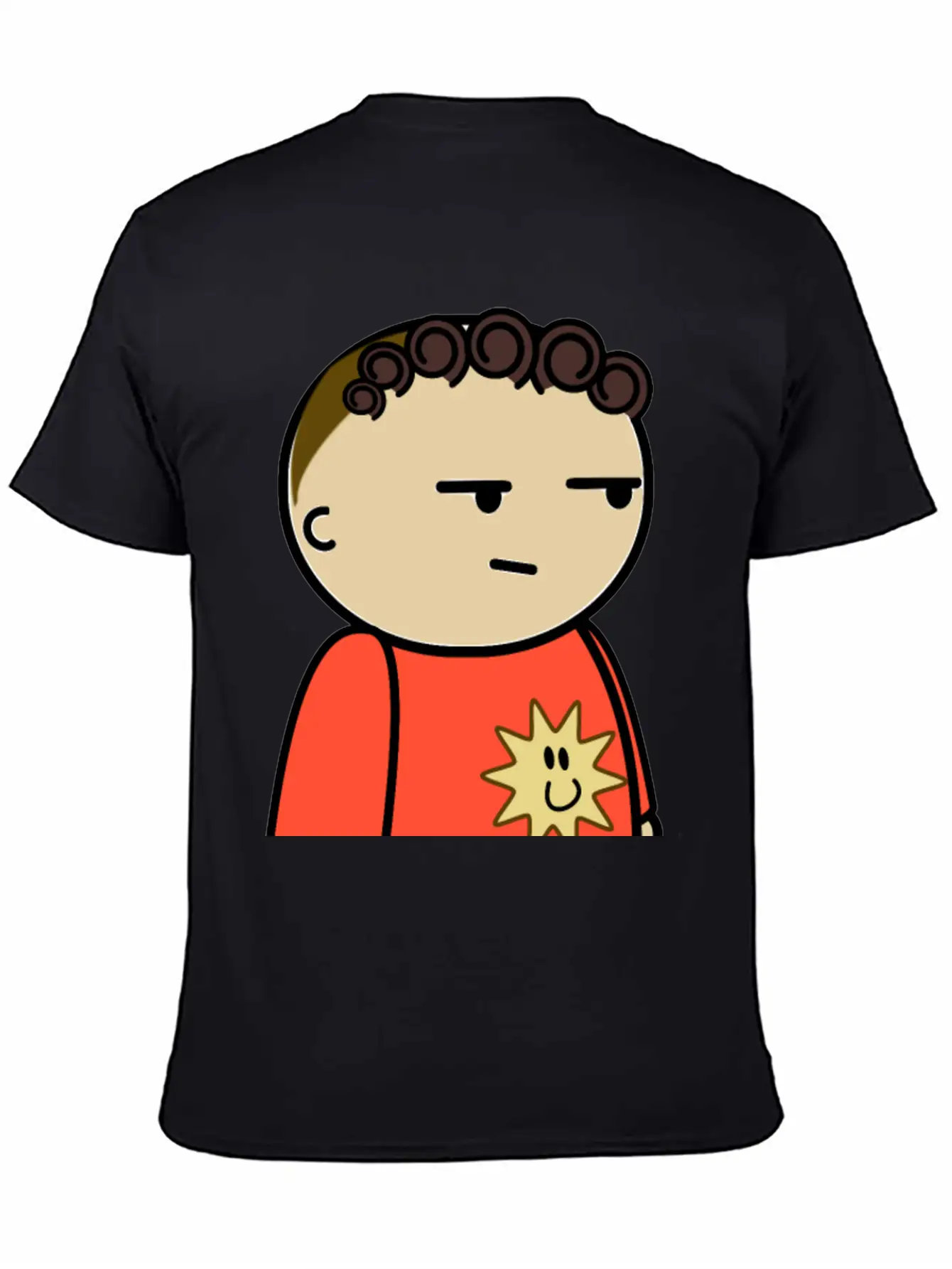 Mix And Match Character Jordan Suspicious Side Breathable Soft Cotton T-Shirt – Timeless Casual Look