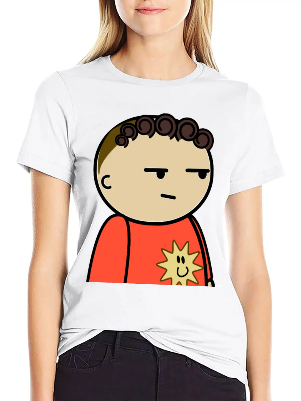 Mix And Match Character Jordan Suspicious Side Breathable Soft Cotton T-Shirt – Timeless Casual Look