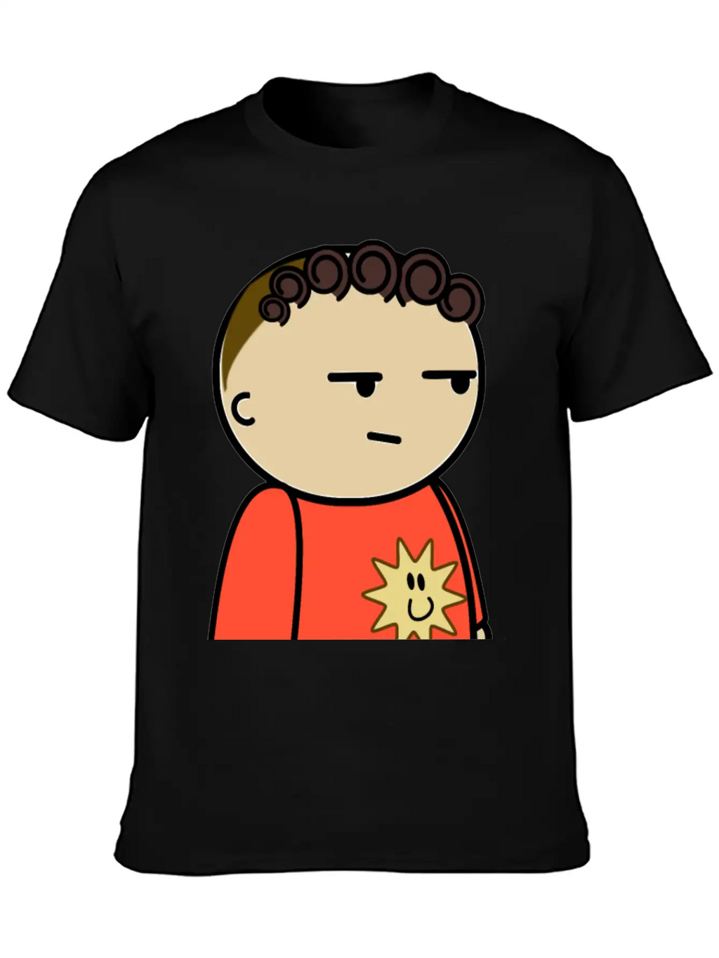Mix And Match Character Jordan Suspicious Side Breathable Soft Cotton T-Shirt – Timeless Casual Look