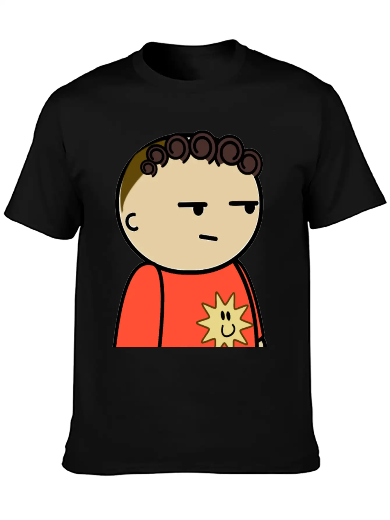Mix And Match Character Jordan Suspicious Side Breathable Soft Cotton T-Shirt – Timeless Casual Look