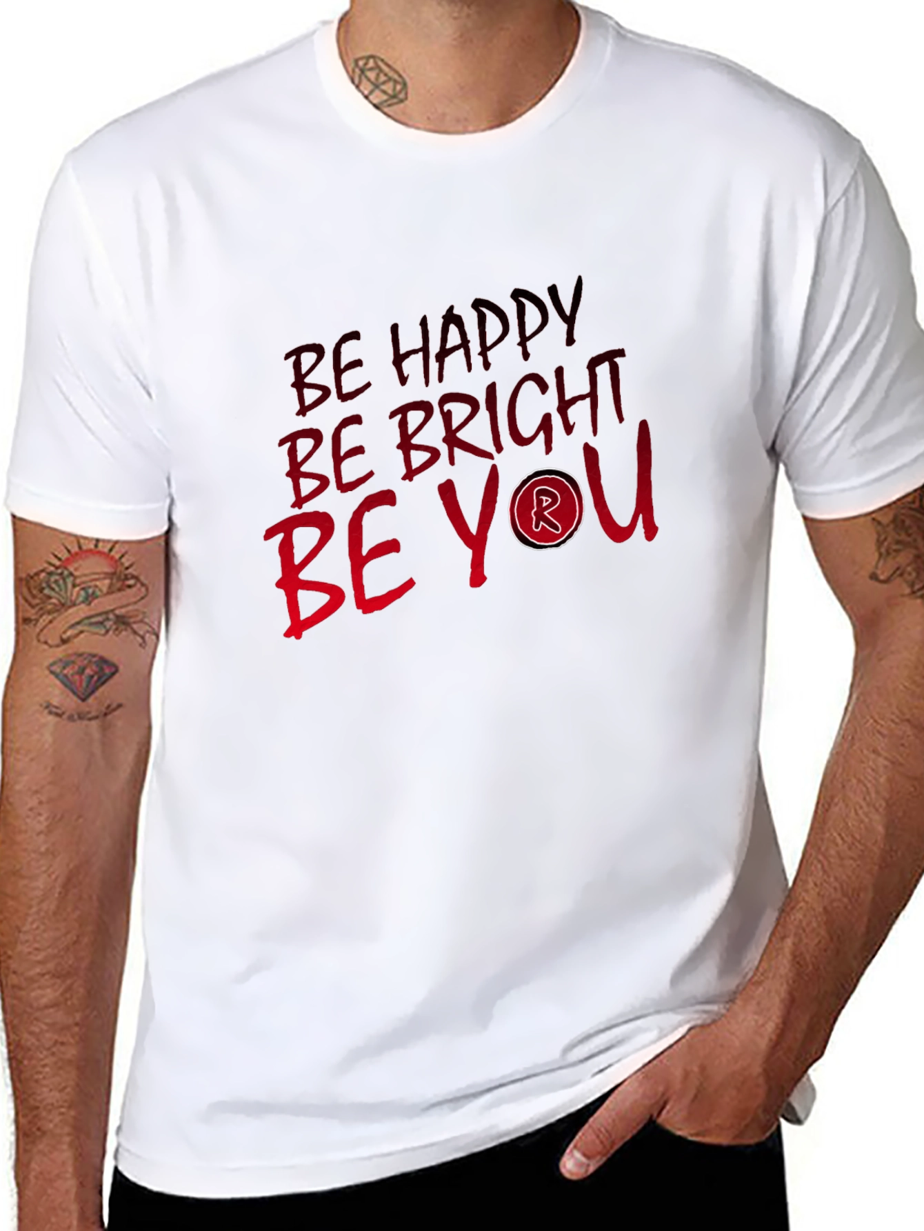 Be Happy Be Bright Be You - Graphic T-Shirt