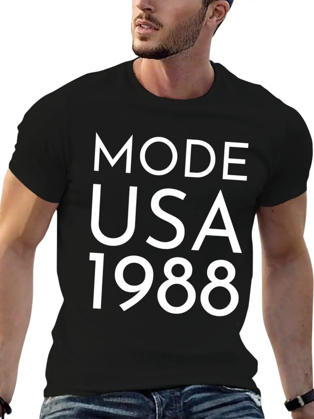 Mode Usa 1988 Masses Tour Unisex Casual T-Shirt – Clean Design For Daily Comfort