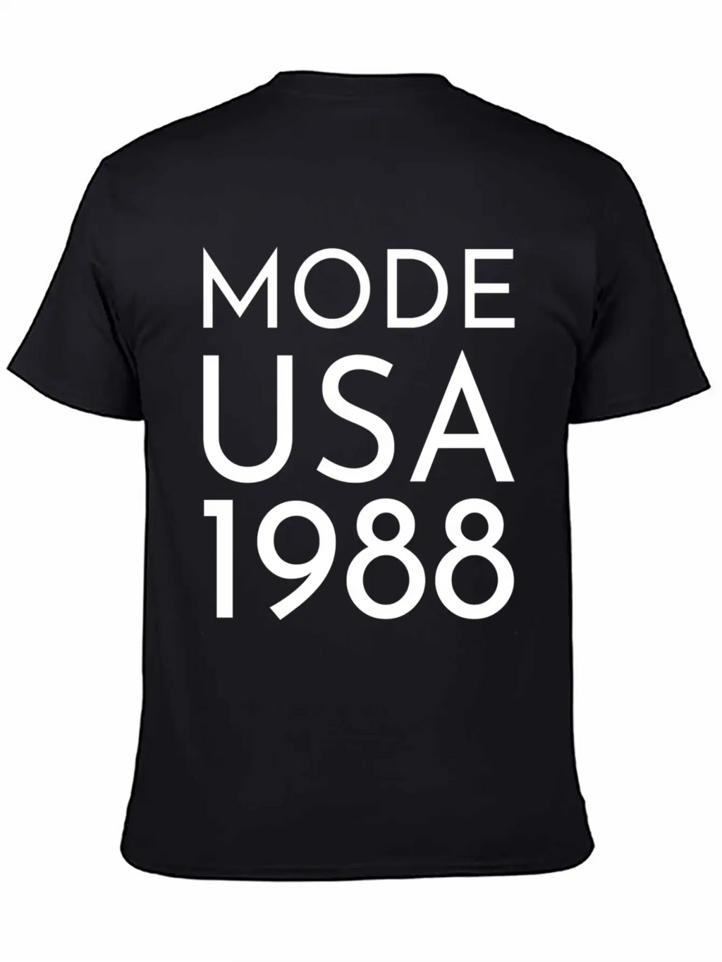 Mode Usa 1988 Masses Tour Unisex Casual T-Shirt – Clean Design For Daily Comfort