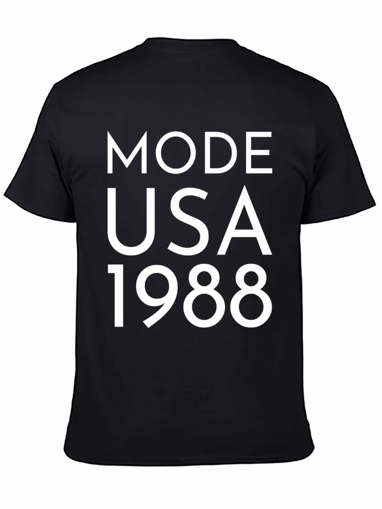 Mode Usa 1988 Masses Tour Unisex Casual T-Shirt – Clean Design For Daily Comfort