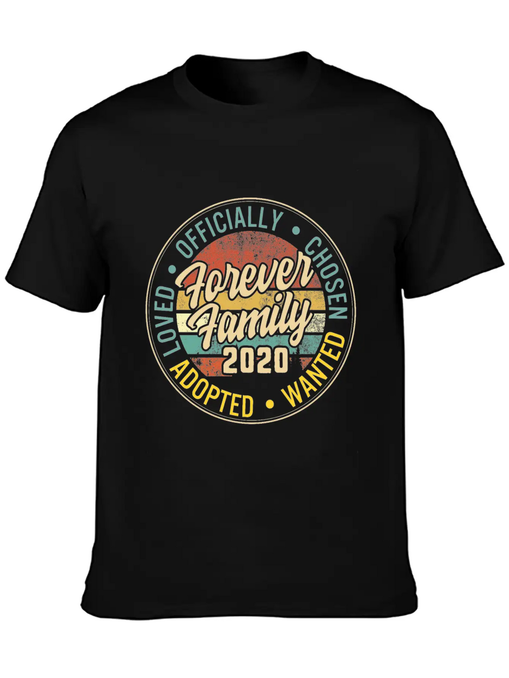 Modern Adoption Day, Family Matching Shirts, Unisex Short Sleeve Soft Cotton T-Shirt – Casual Everyday Wear