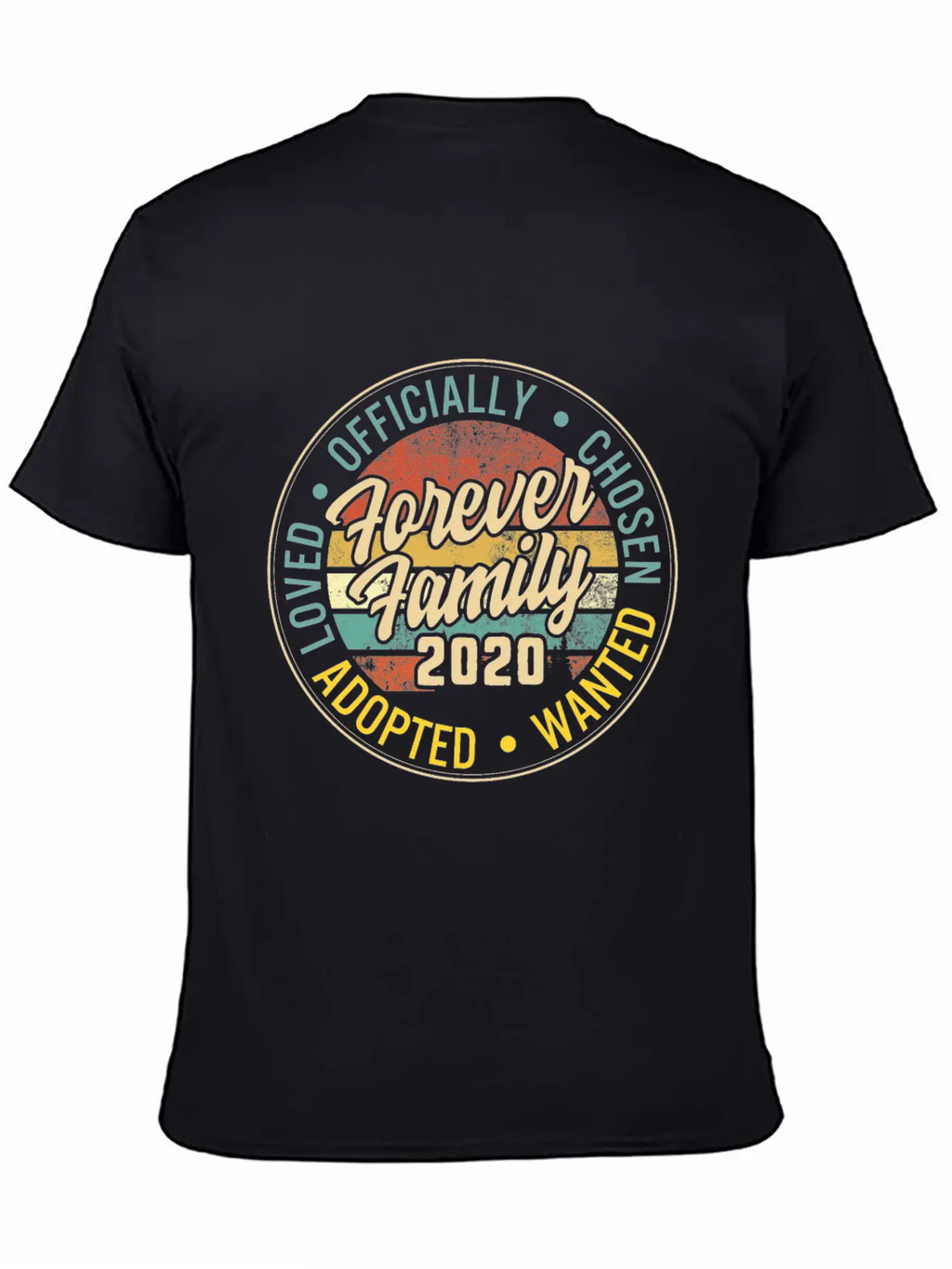 Modern Adoption Day, Family Matching Shirts, Unisex Short Sleeve Soft Cotton T-Shirt – Casual Everyday Wear