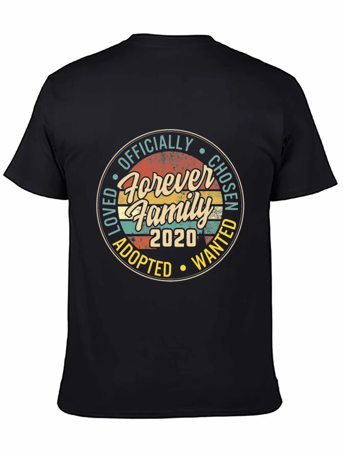 Modern Adoption Day, Family Matching Shirts, Unisex Short Sleeve Soft Cotton T-Shirt – Casual Everyday Wear