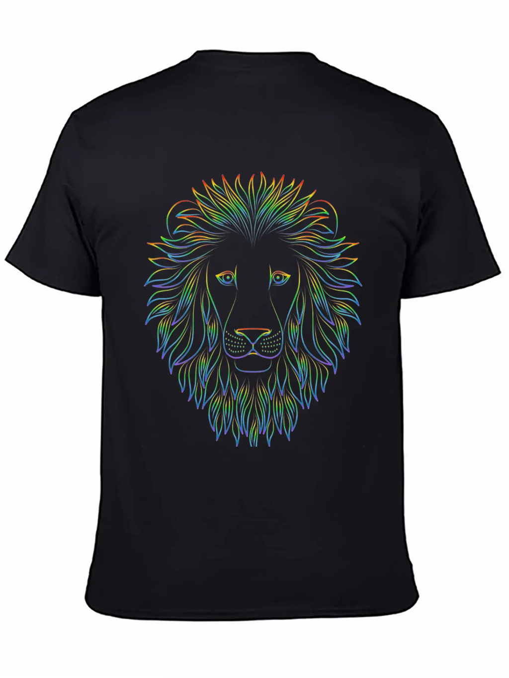 Modern Lion Unisex Short Sleeve Soft Cotton T-Shirt – Casual Everyday Wear
