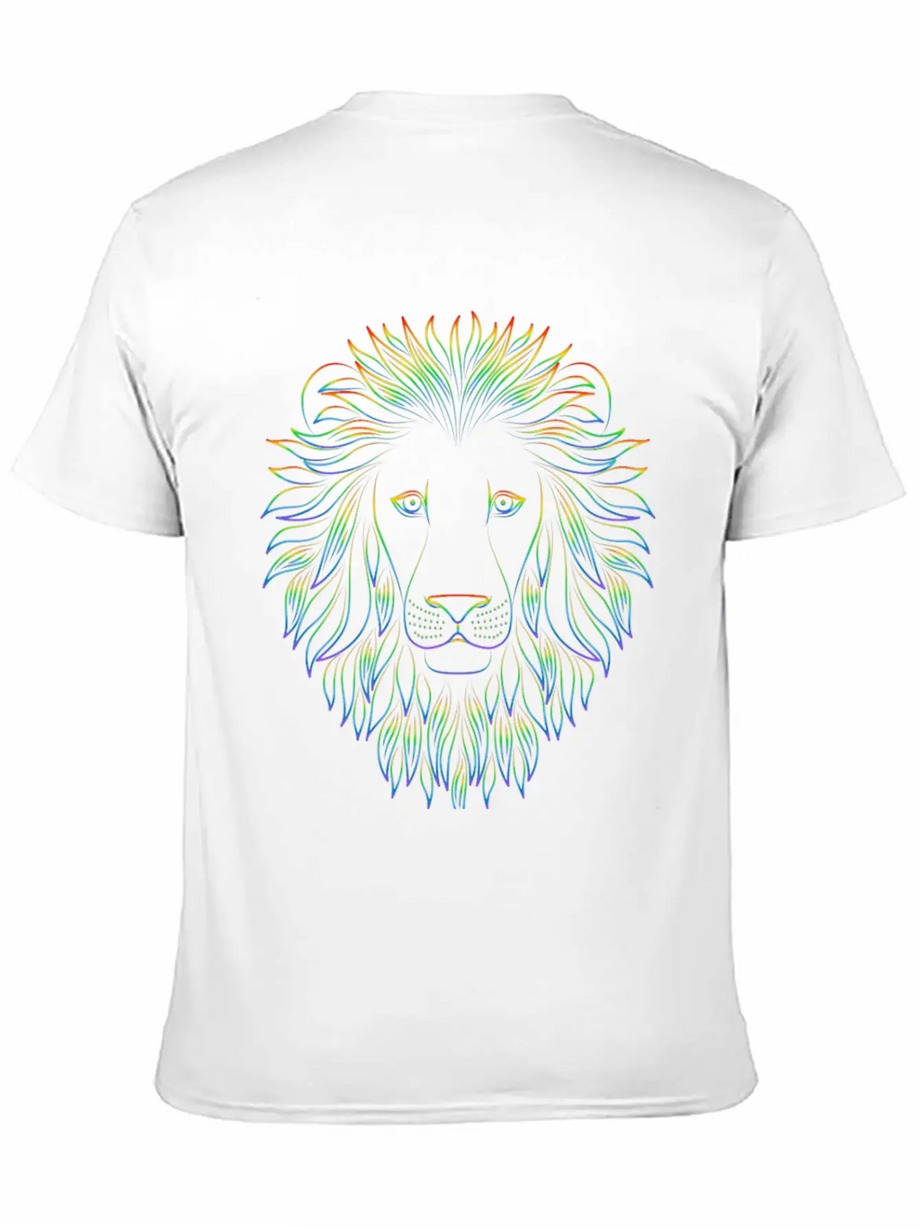 Modern Lion Unisex Short Sleeve Soft Cotton T-Shirt – Casual Everyday Wear
