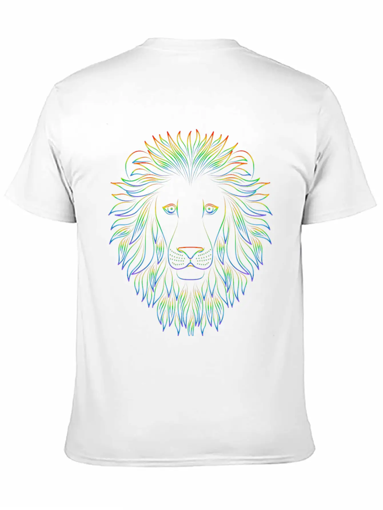 Modern Lion Unisex Short Sleeve Soft Cotton T-Shirt – Casual Everyday Wear