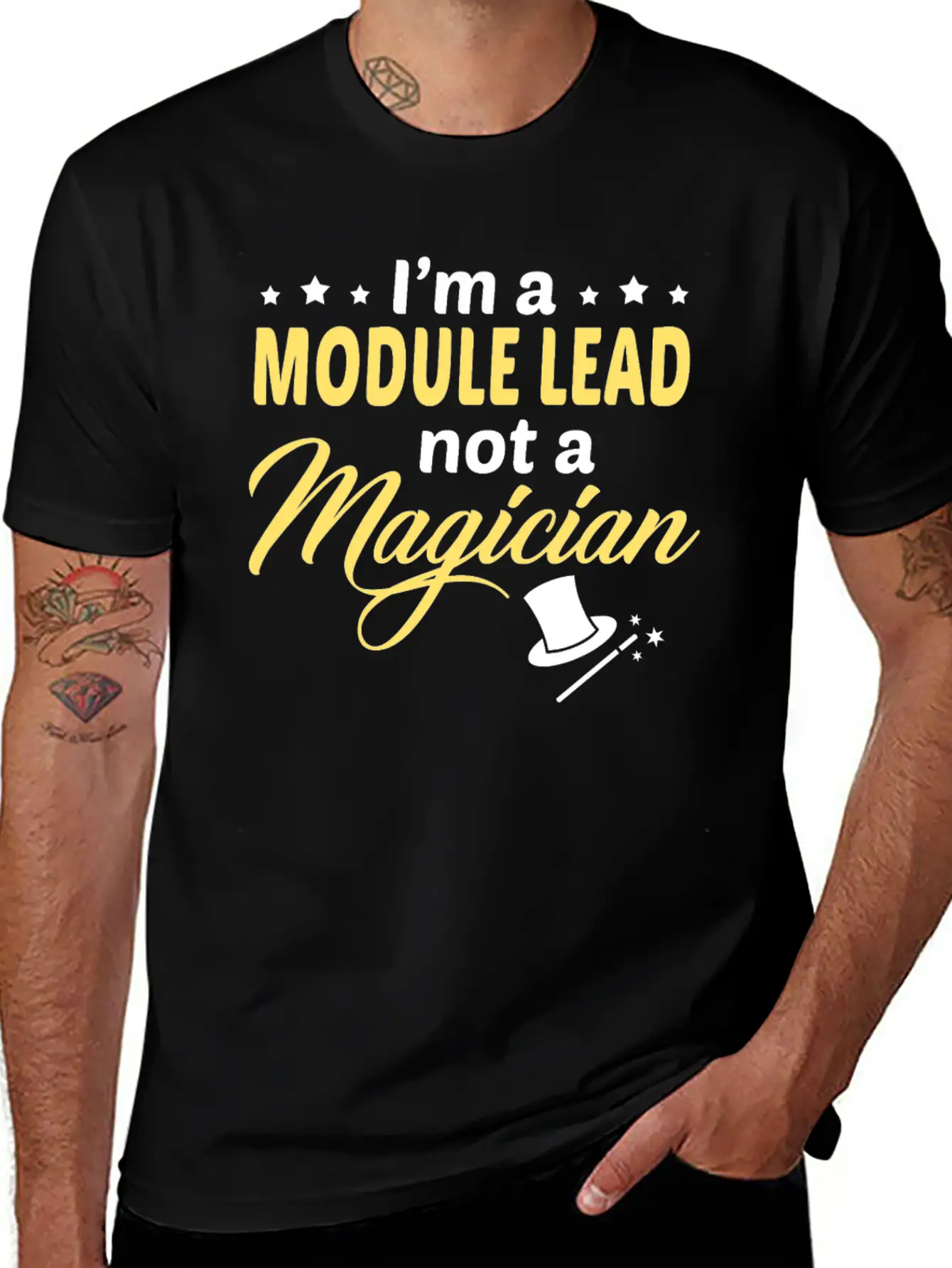 Module Lead Unisex Short Sleeve Soft Cotton T-Shirt – Casual Everyday Wear