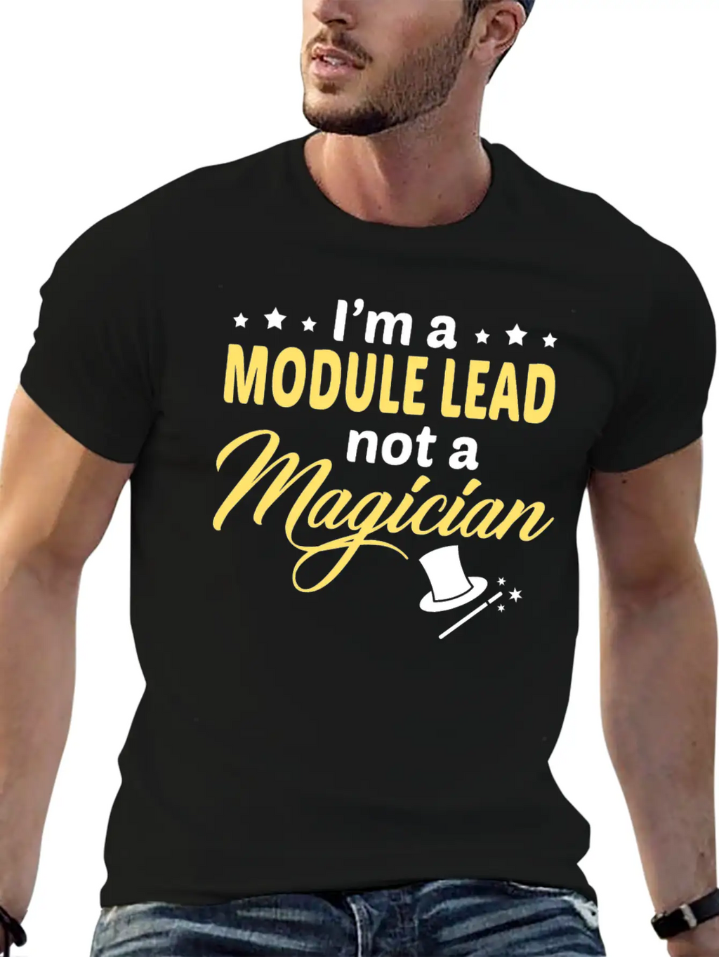 Module Lead Unisex Short Sleeve Soft Cotton T-Shirt – Casual Everyday Wear