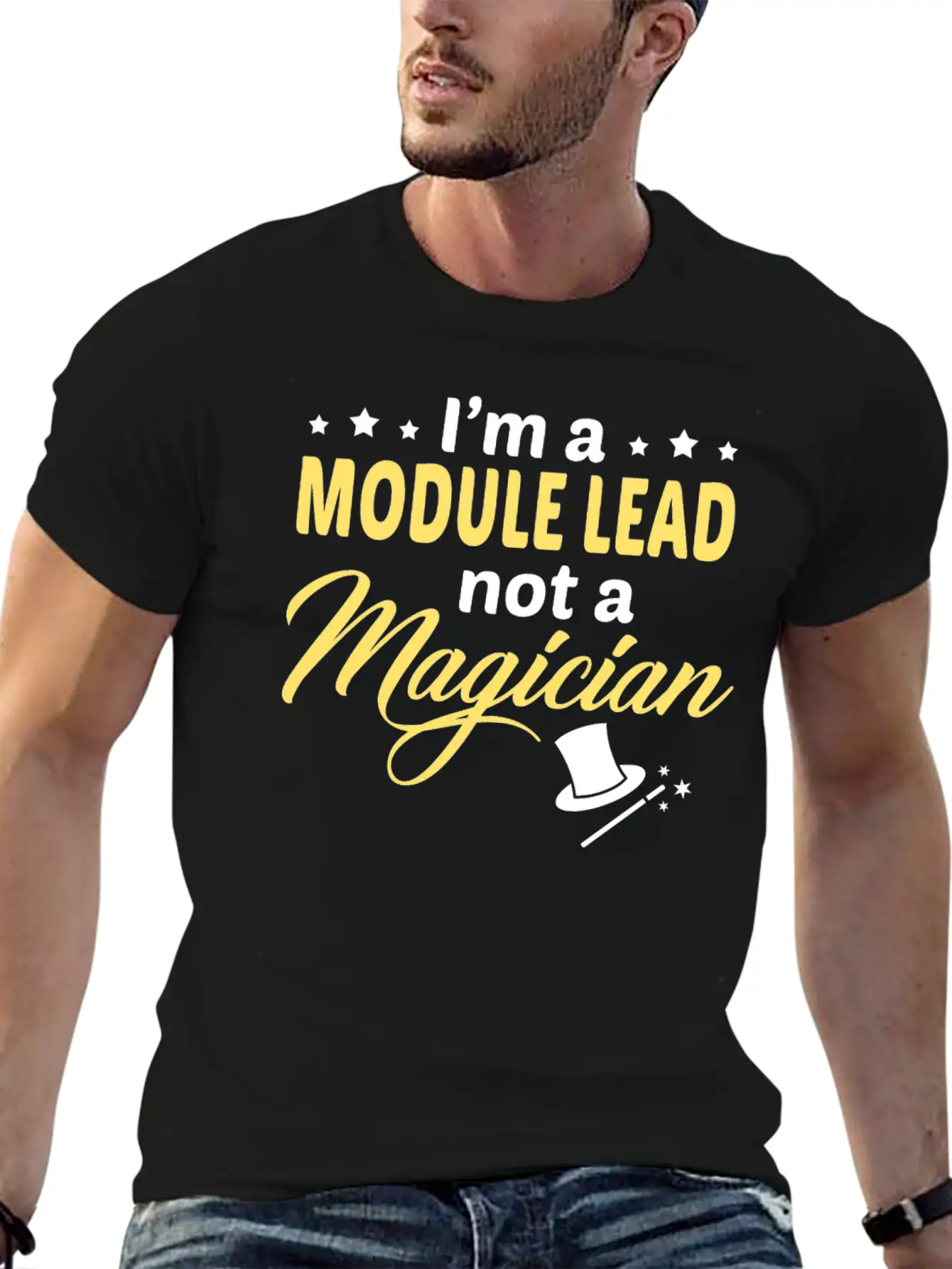 Module Lead Unisex Short Sleeve Soft Cotton T-Shirt – Casual Everyday Wear