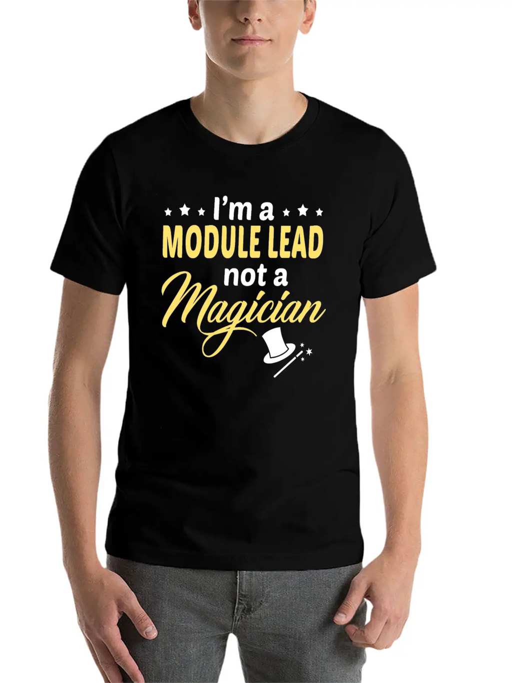 Module Lead Unisex Short Sleeve Soft Cotton T-Shirt – Casual Everyday Wear