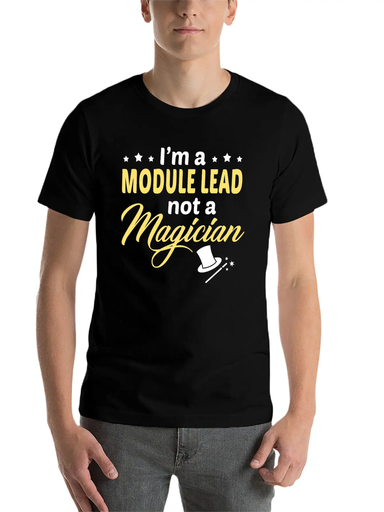 Module Lead Unisex Short Sleeve Soft Cotton T-Shirt – Casual Everyday Wear