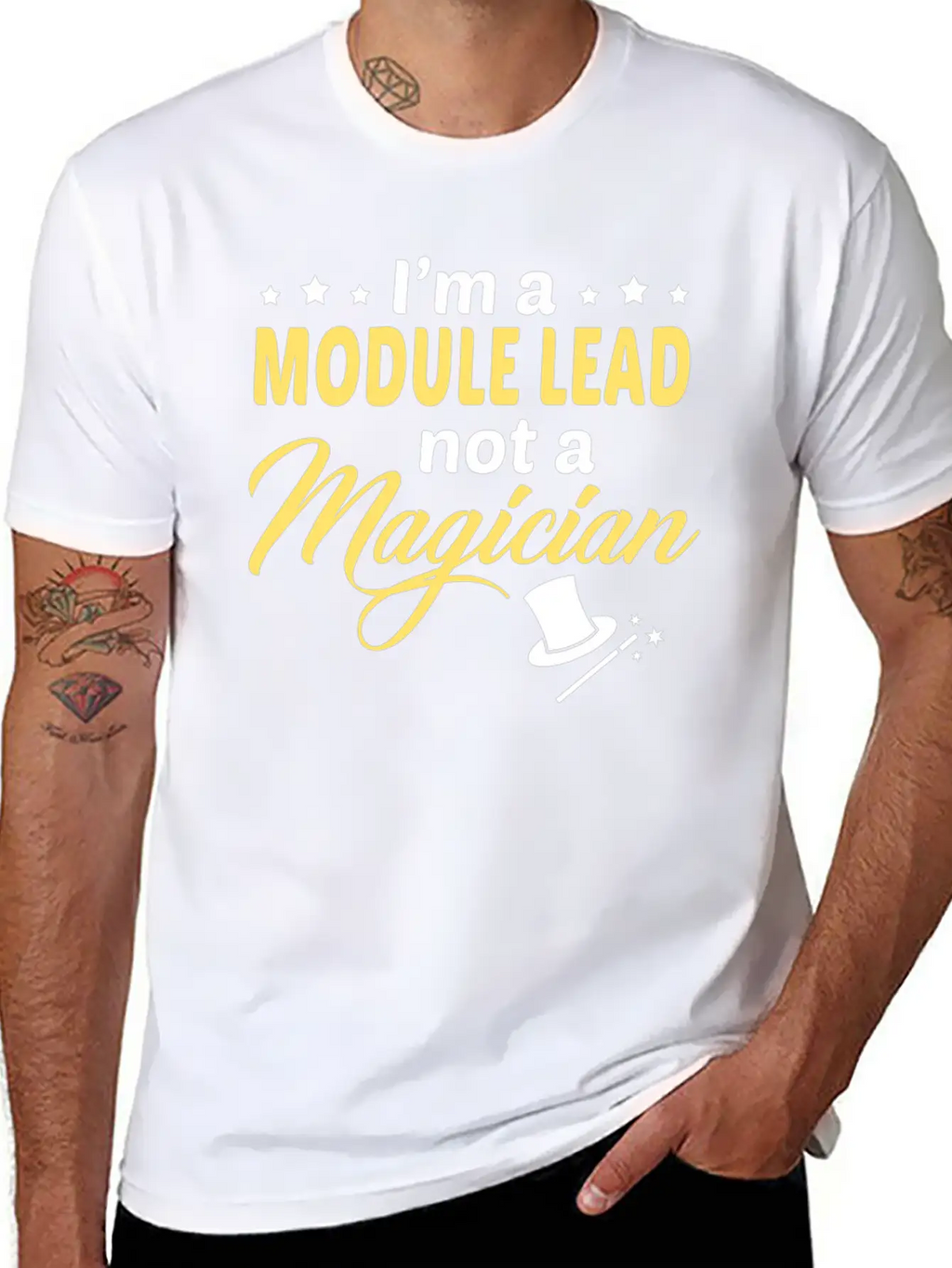Module Lead Unisex Short Sleeve Soft Cotton T-Shirt – Casual Everyday Wear