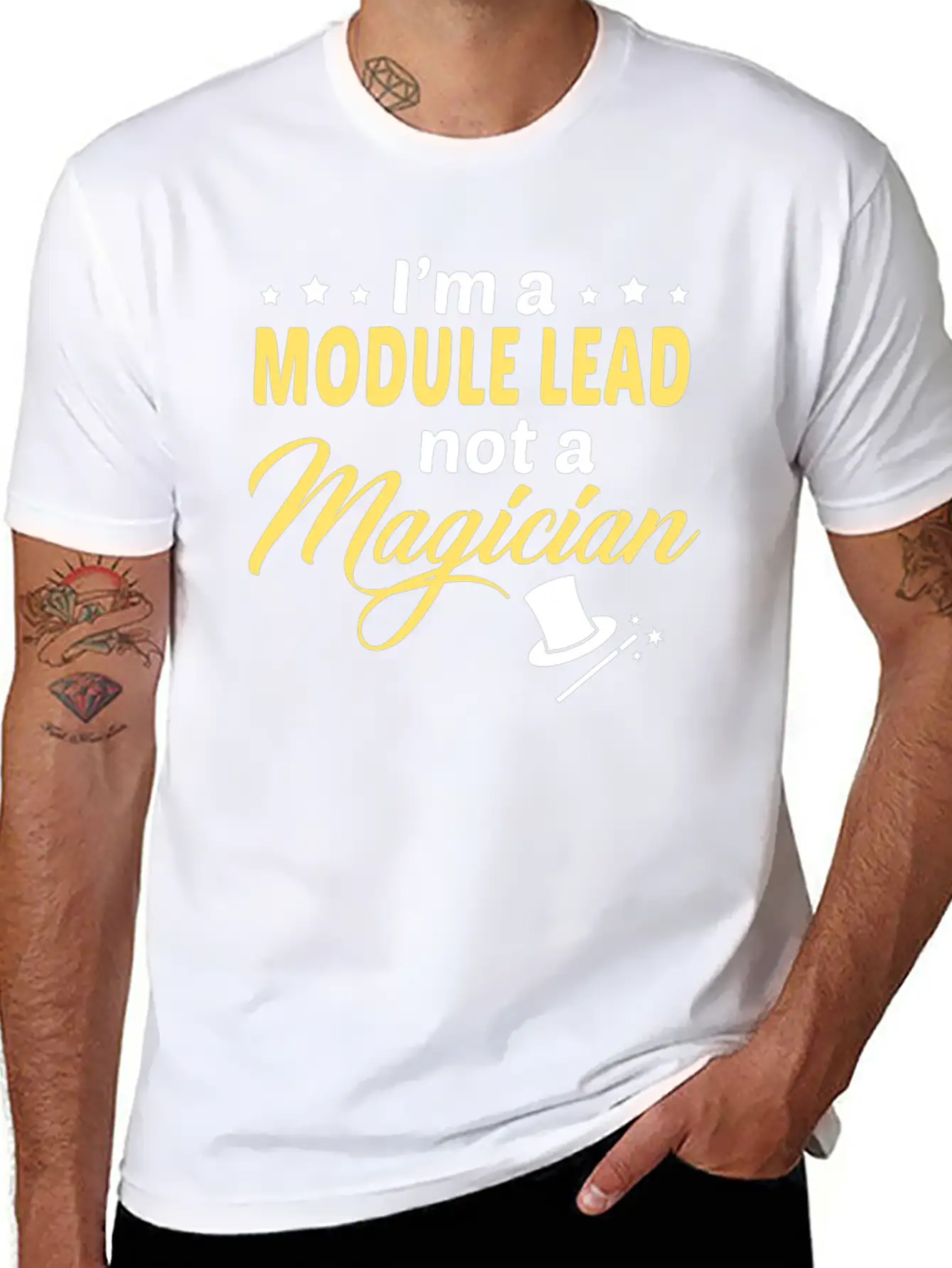 Module Lead Unisex Short Sleeve Soft Cotton T-Shirt – Casual Everyday Wear