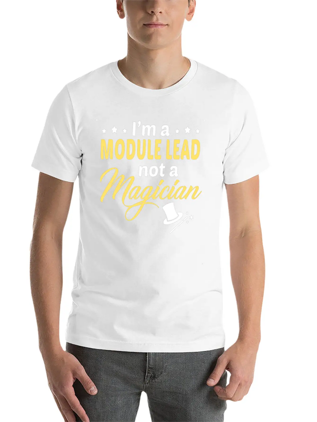 Module Lead Unisex Short Sleeve Soft Cotton T-Shirt – Casual Everyday Wear