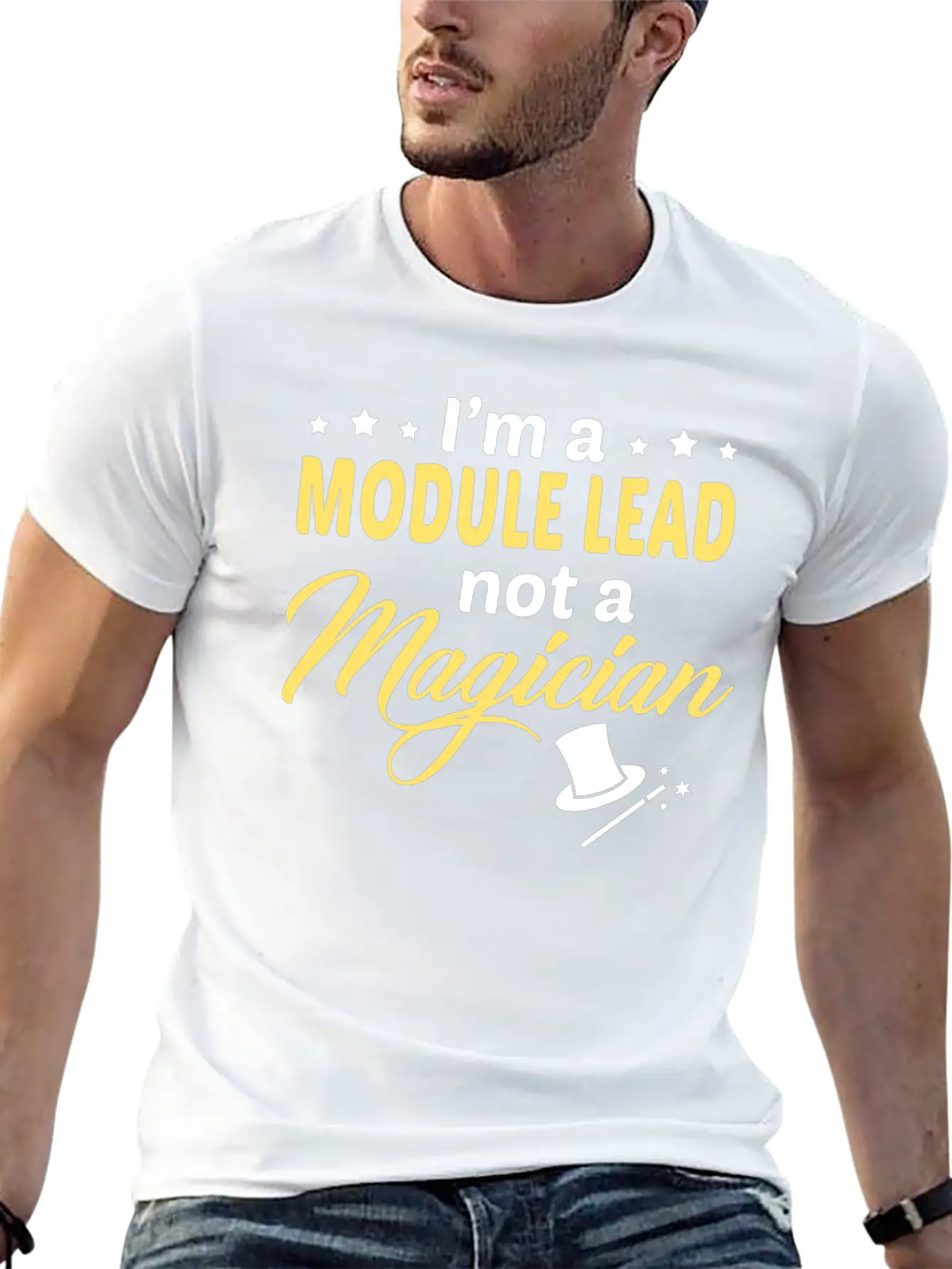 Module Lead Unisex Short Sleeve Soft Cotton T-Shirt – Casual Everyday Wear
