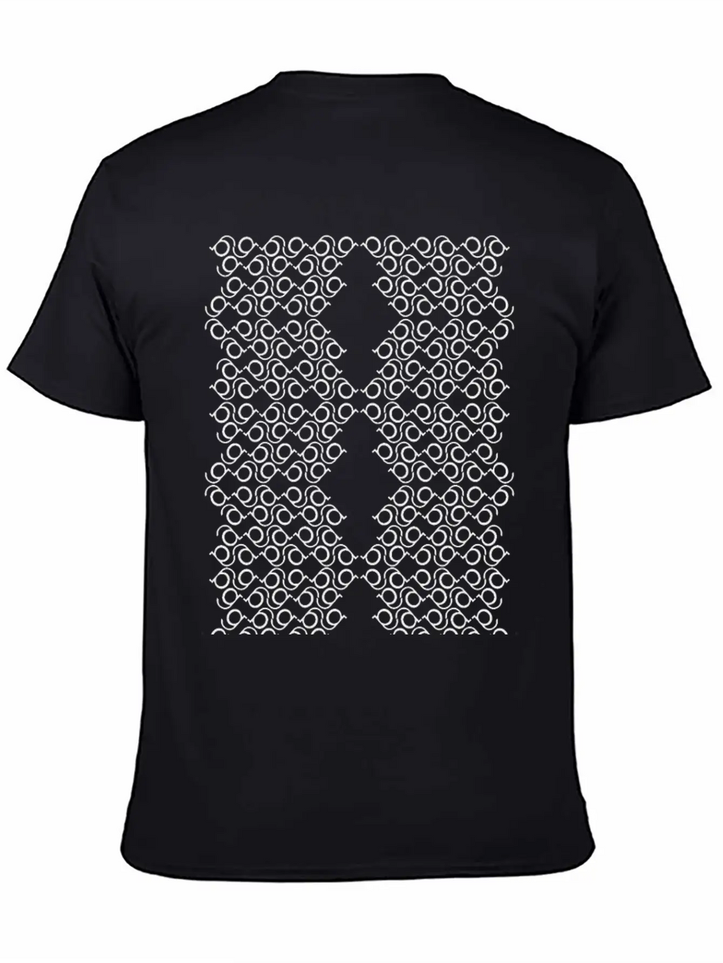 Modulos Gg Negro Casual Graphic T-Shirt – Simple And Comfortable Daily Wear