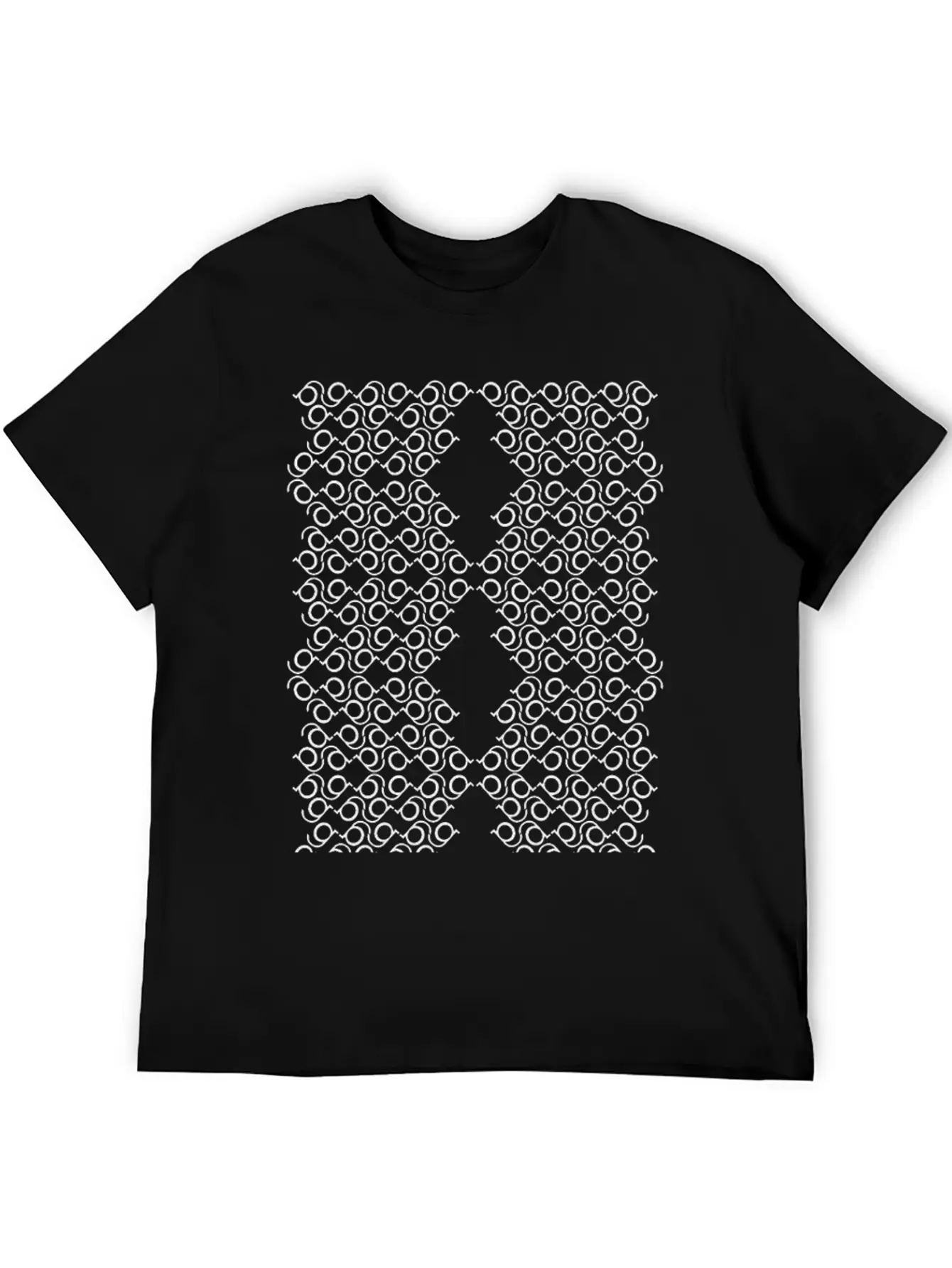Modulos Gg Negro Casual Graphic T-Shirt – Simple And Comfortable Daily Wear