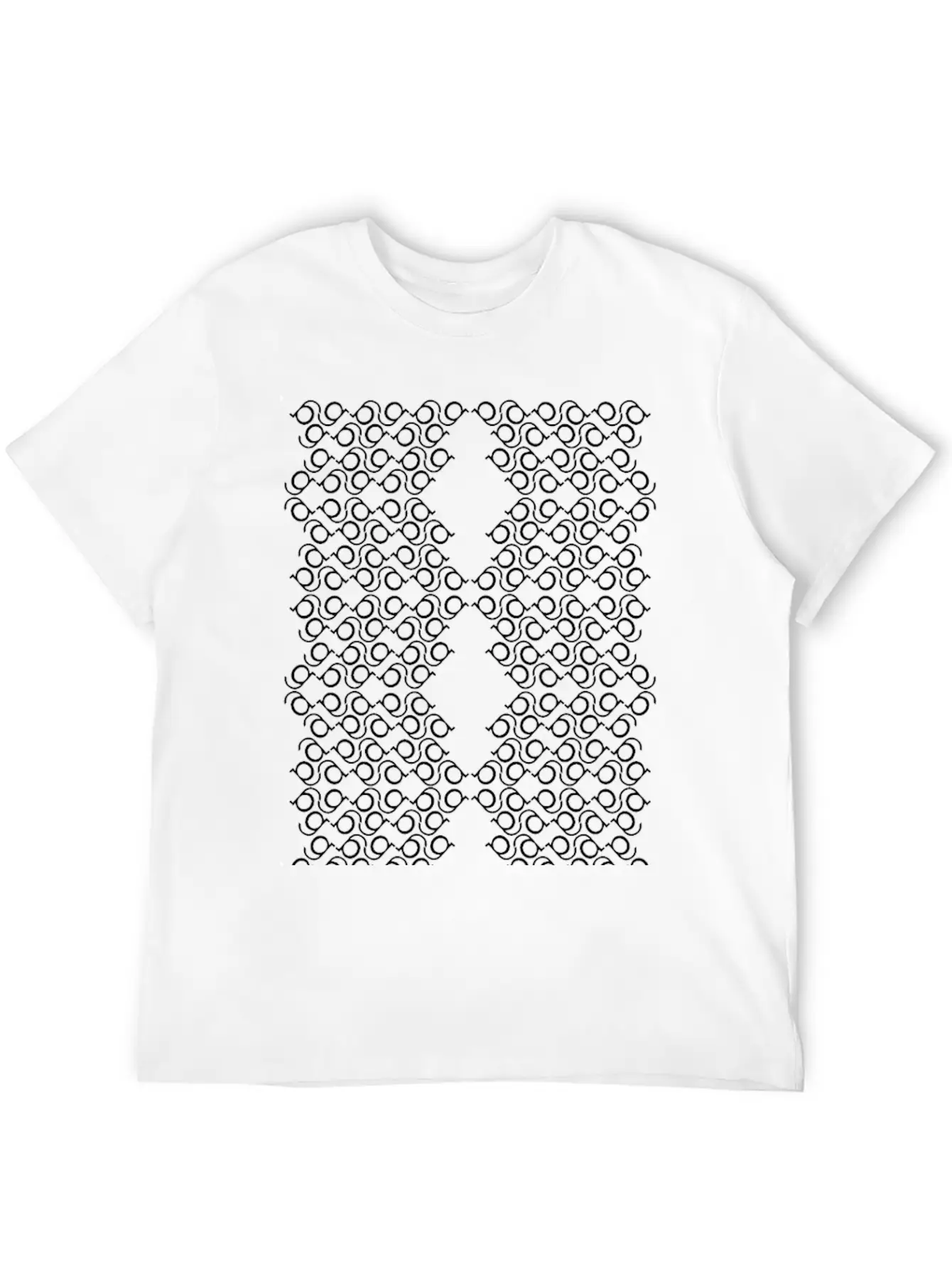 Modulos Gg Negro Casual Graphic T-Shirt – Simple And Comfortable Daily Wear