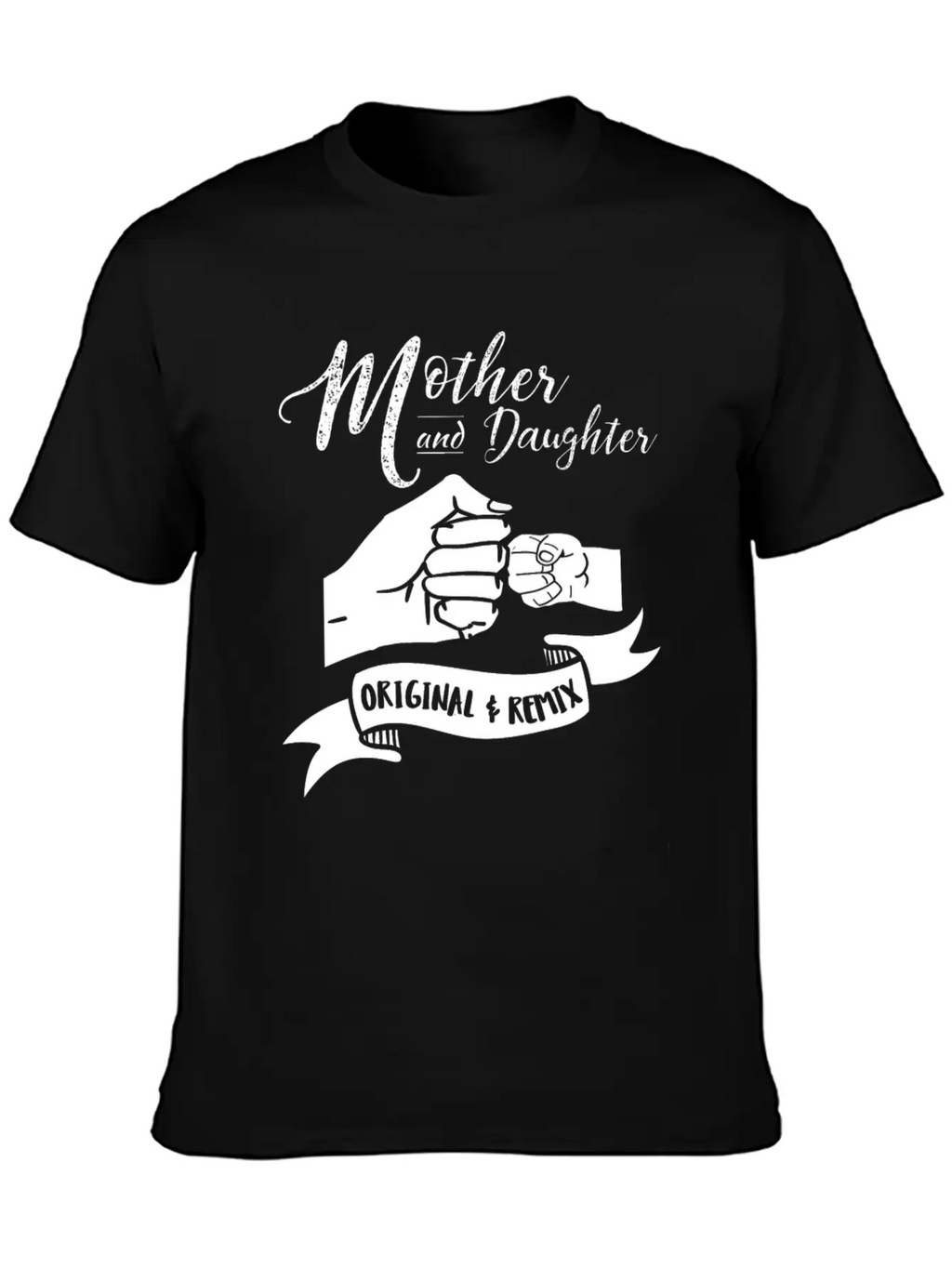 Mom And Daughter Queen And Princess Essential Cotton Tee For Daily Outfits – Unisex Style