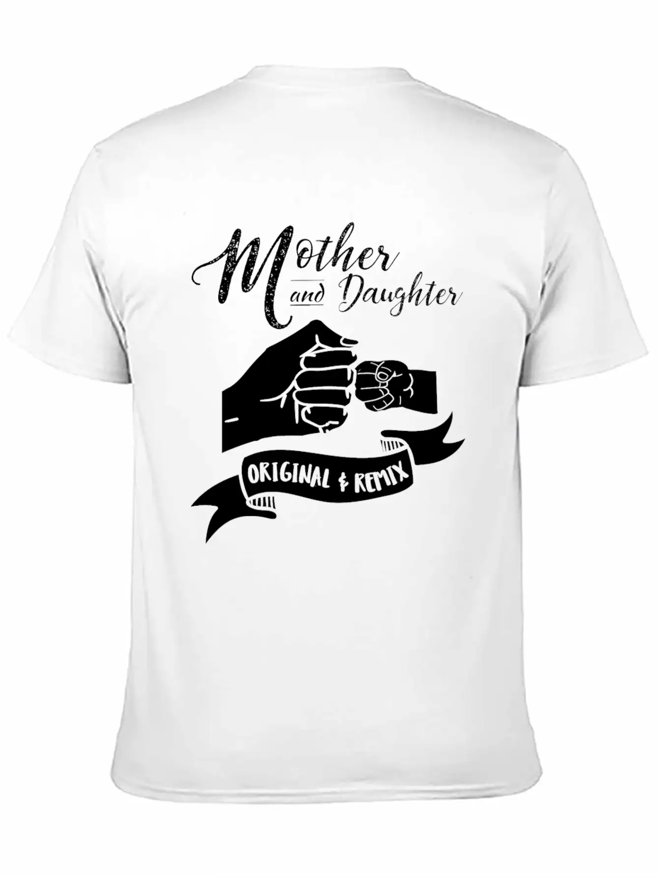 Mom And Daughter Queen And Princess Essential Cotton Tee For Daily Outfits – Unisex Style