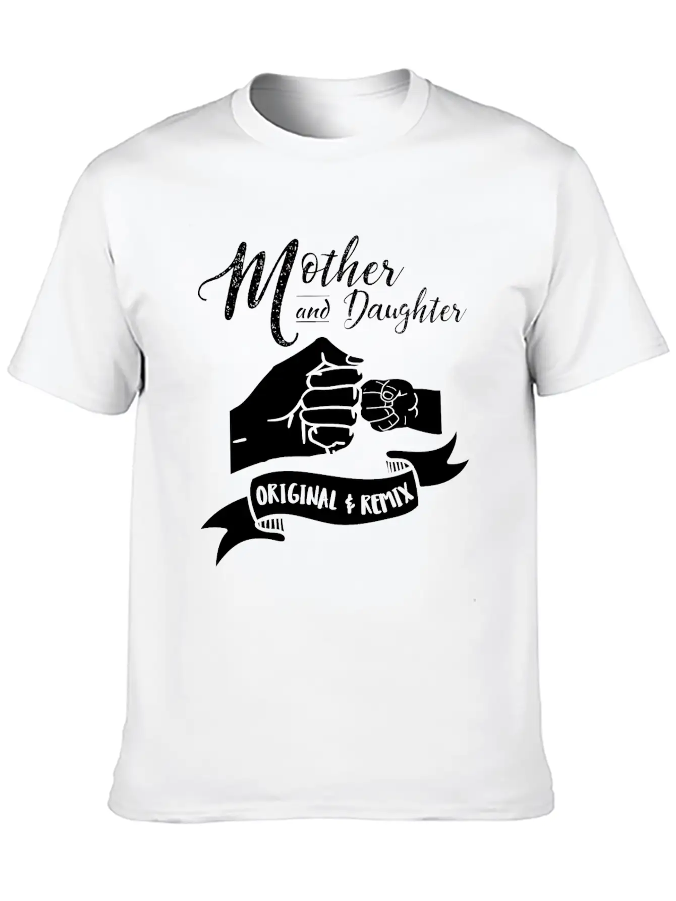 Mom And Daughter Queen And Princess Essential Cotton Tee For Daily Outfits – Unisex Style