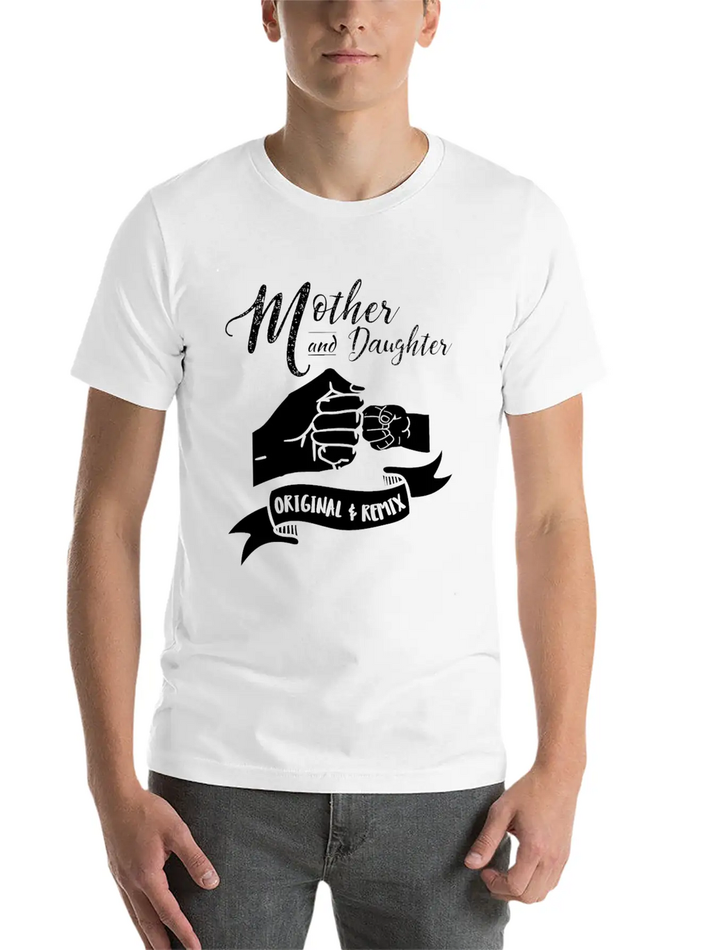 Mom And Daughter Queen And Princess Essential Cotton Tee For Daily Outfits – Unisex Style