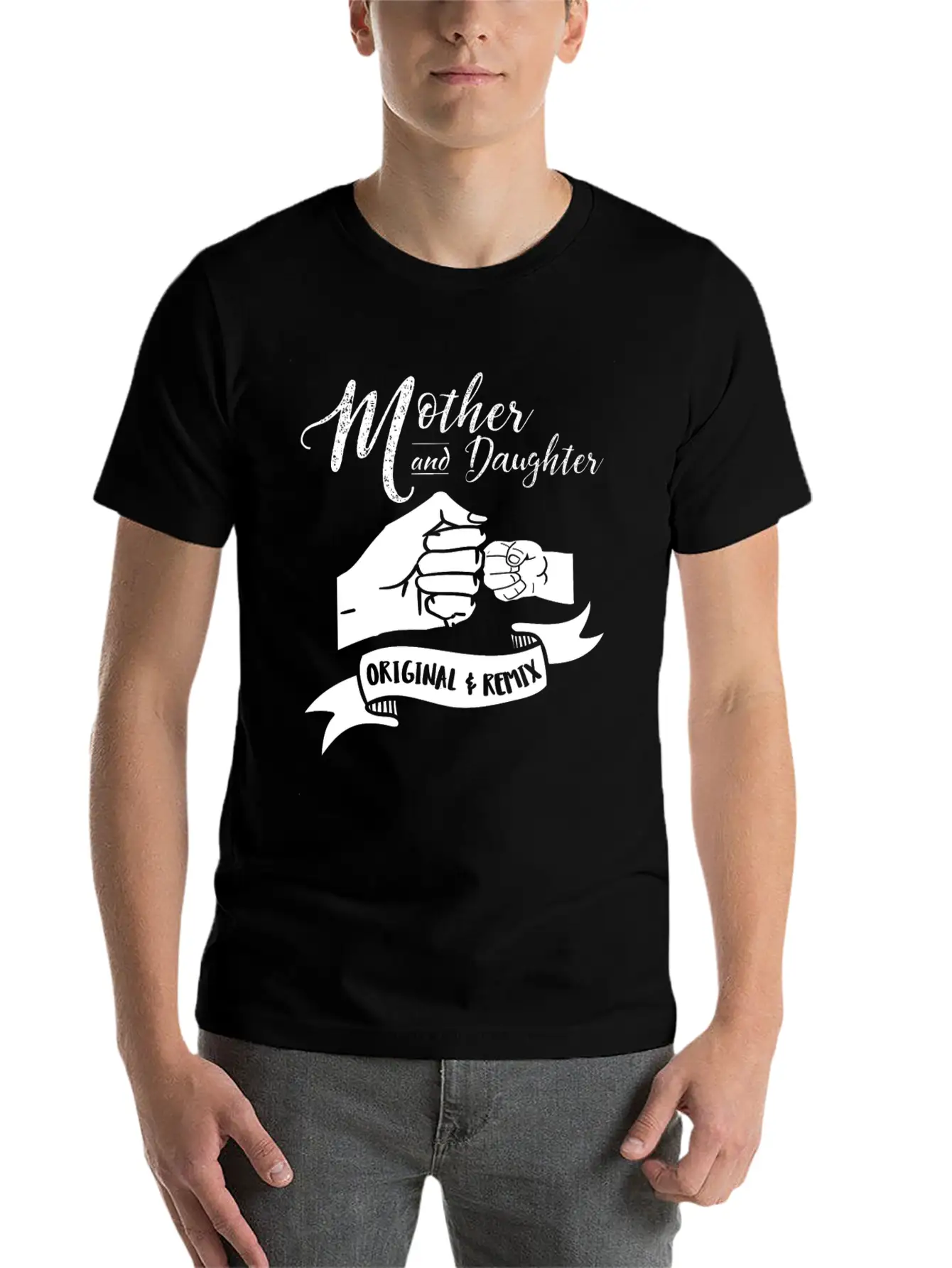Mom And Daughter Queen And Princess Essential Cotton Tee For Daily Outfits – Unisex Style