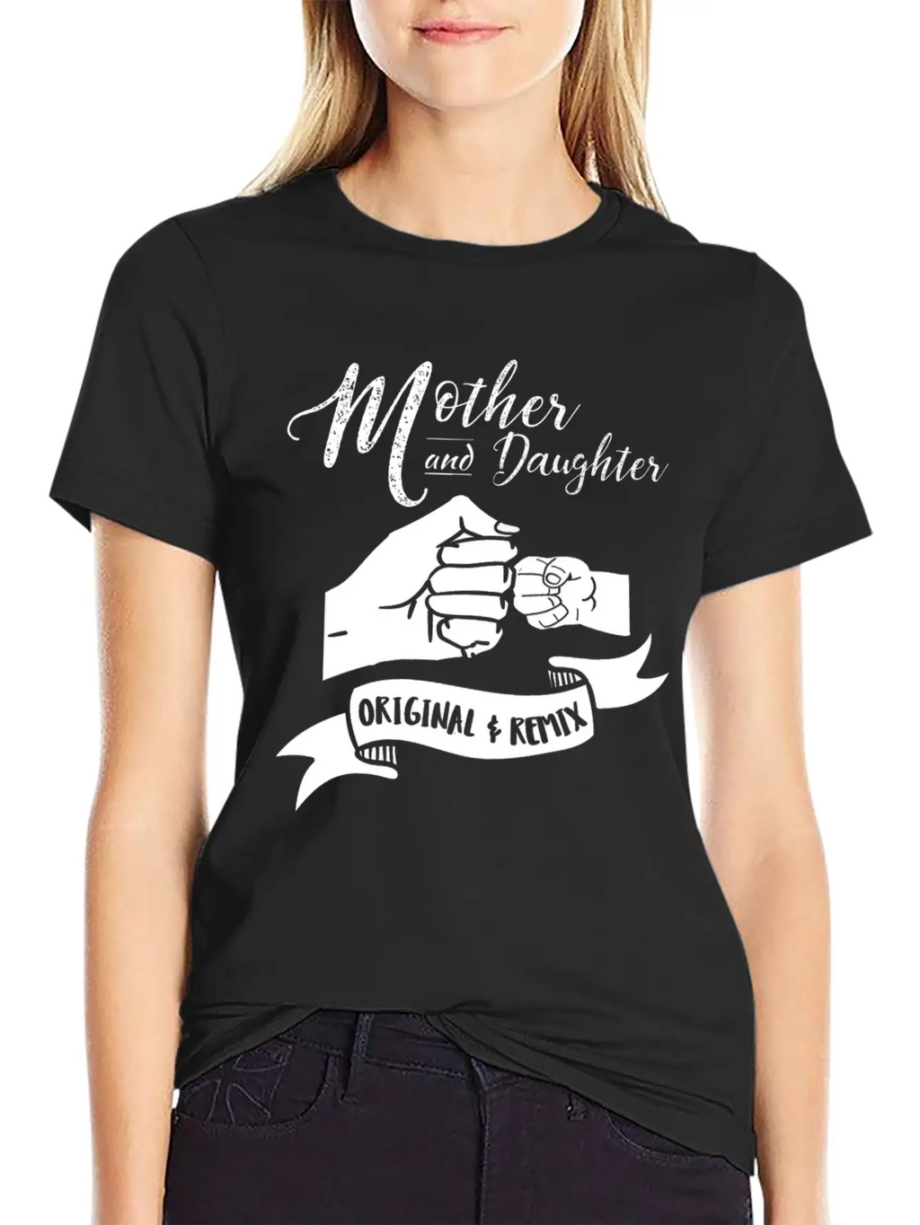 Mom And Daughter Queen And Princess Essential Cotton Tee For Daily Outfits – Unisex Style